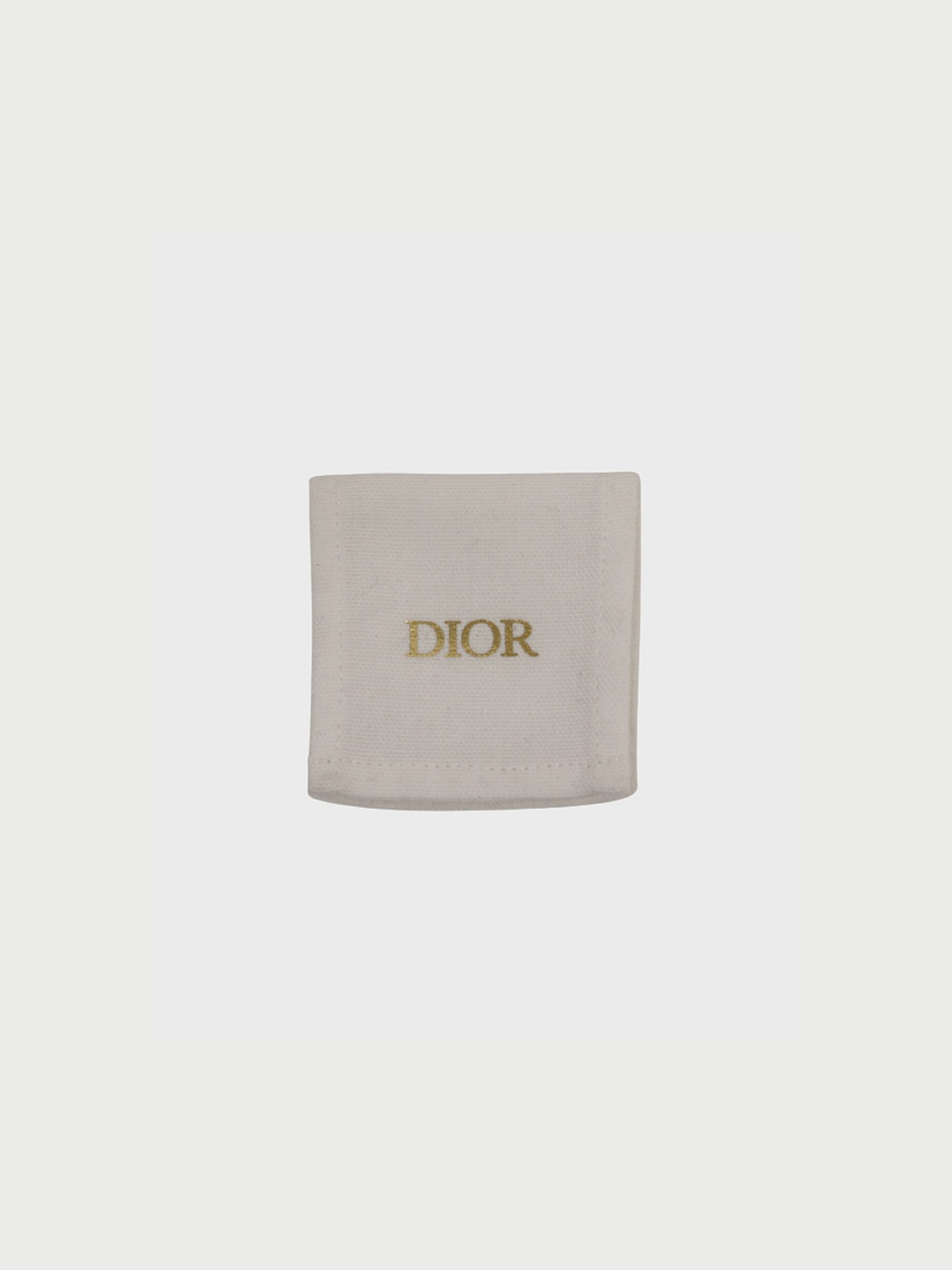 Christian Dior 2000s Gold Rhinestone Logo Bracelet