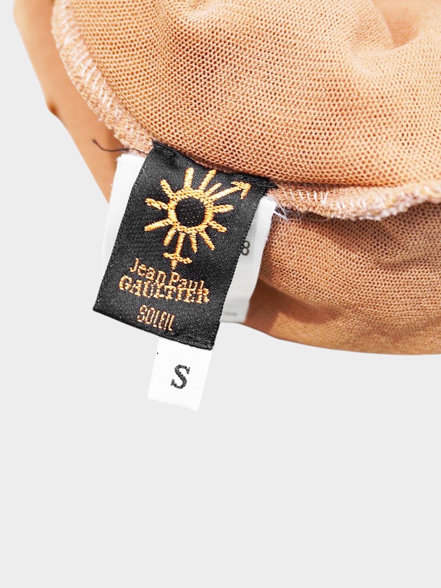 Jean Paul Gaultier 1990s-2000s Rare Soleil Ruffled Mesh Skirt