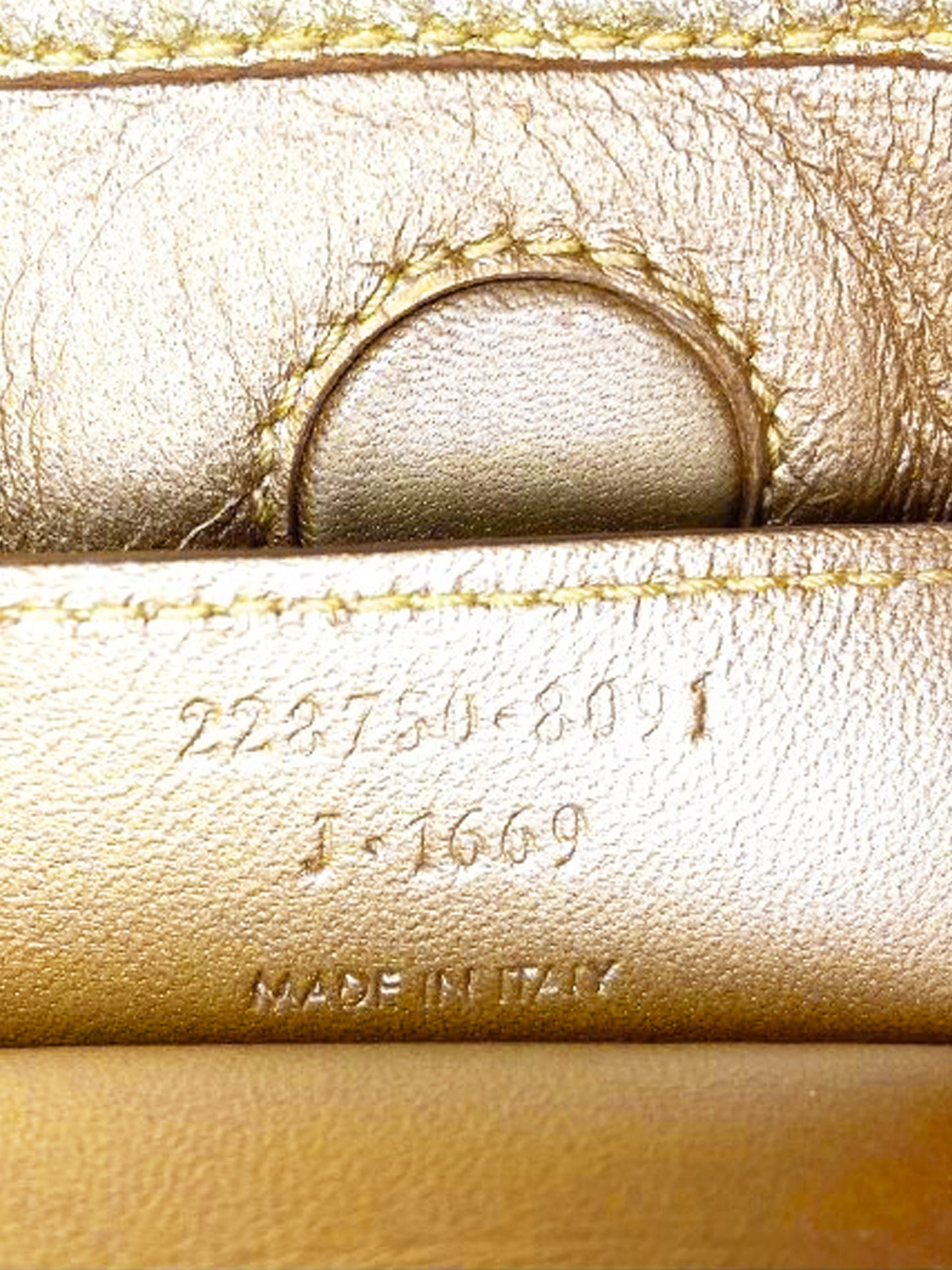 Balenciaga 2010s Metallic Gold Leather City Bag