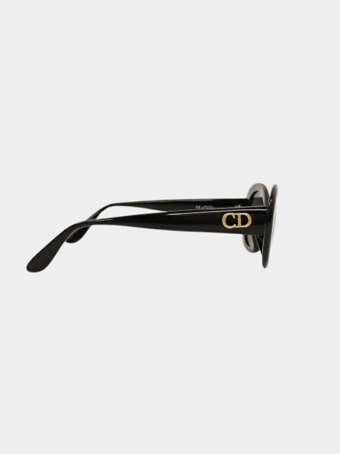 Christian Dior 2000s Black CD Sunglasses