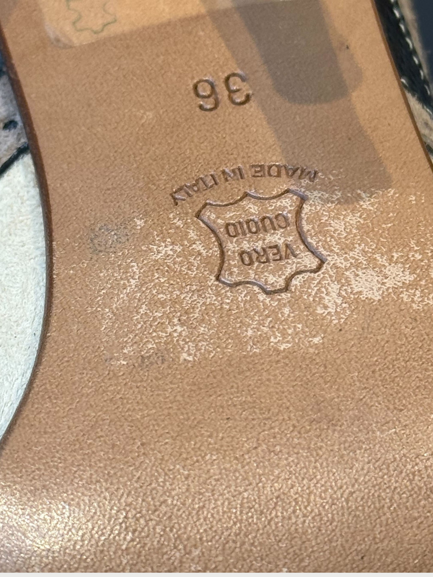 Alexander McQueen SS 2003 Beige Leather Shipwrecked Horn Heel Sandals