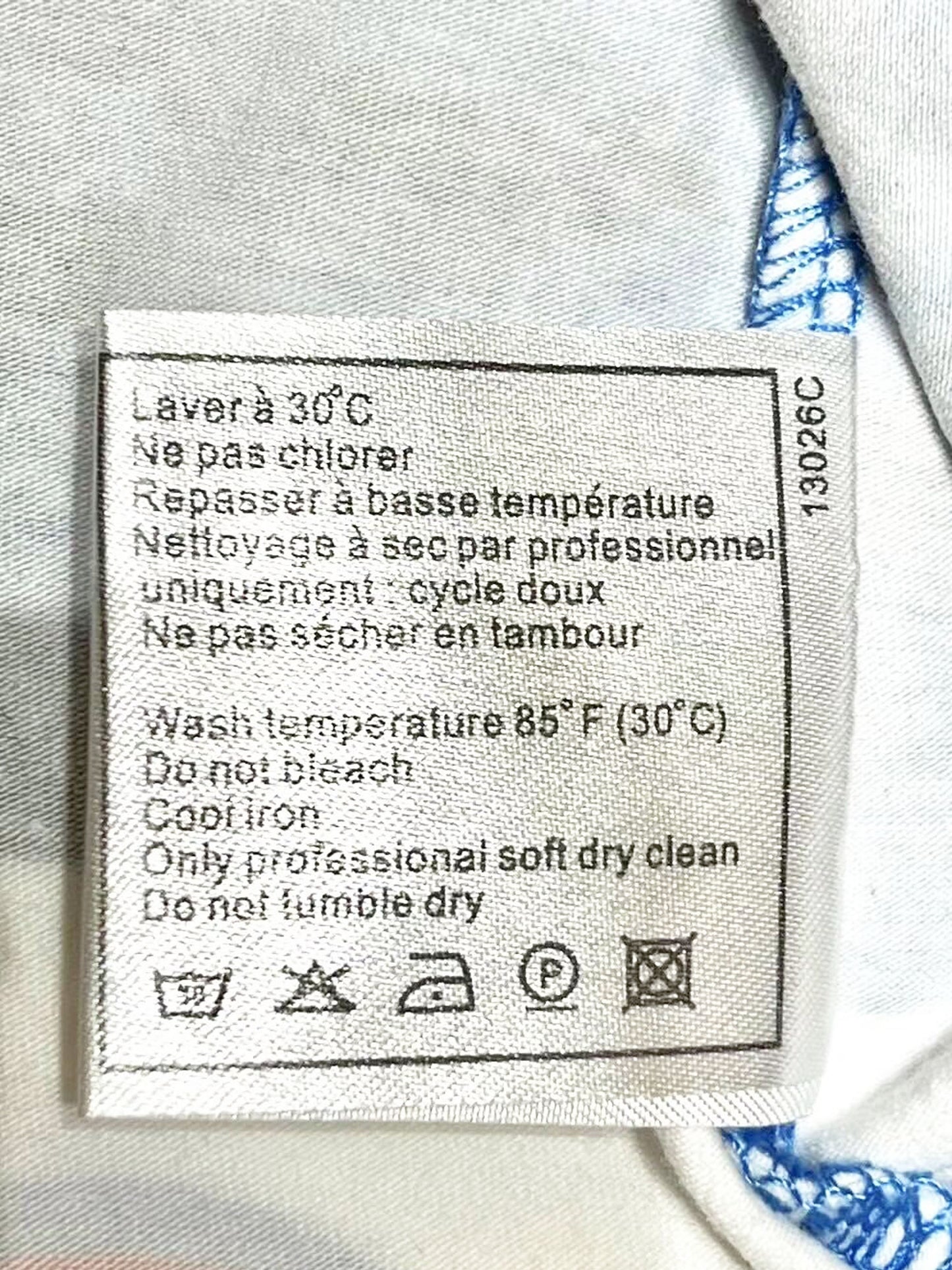 Chanel SS 2002 Rare Blue Surf Cami Top