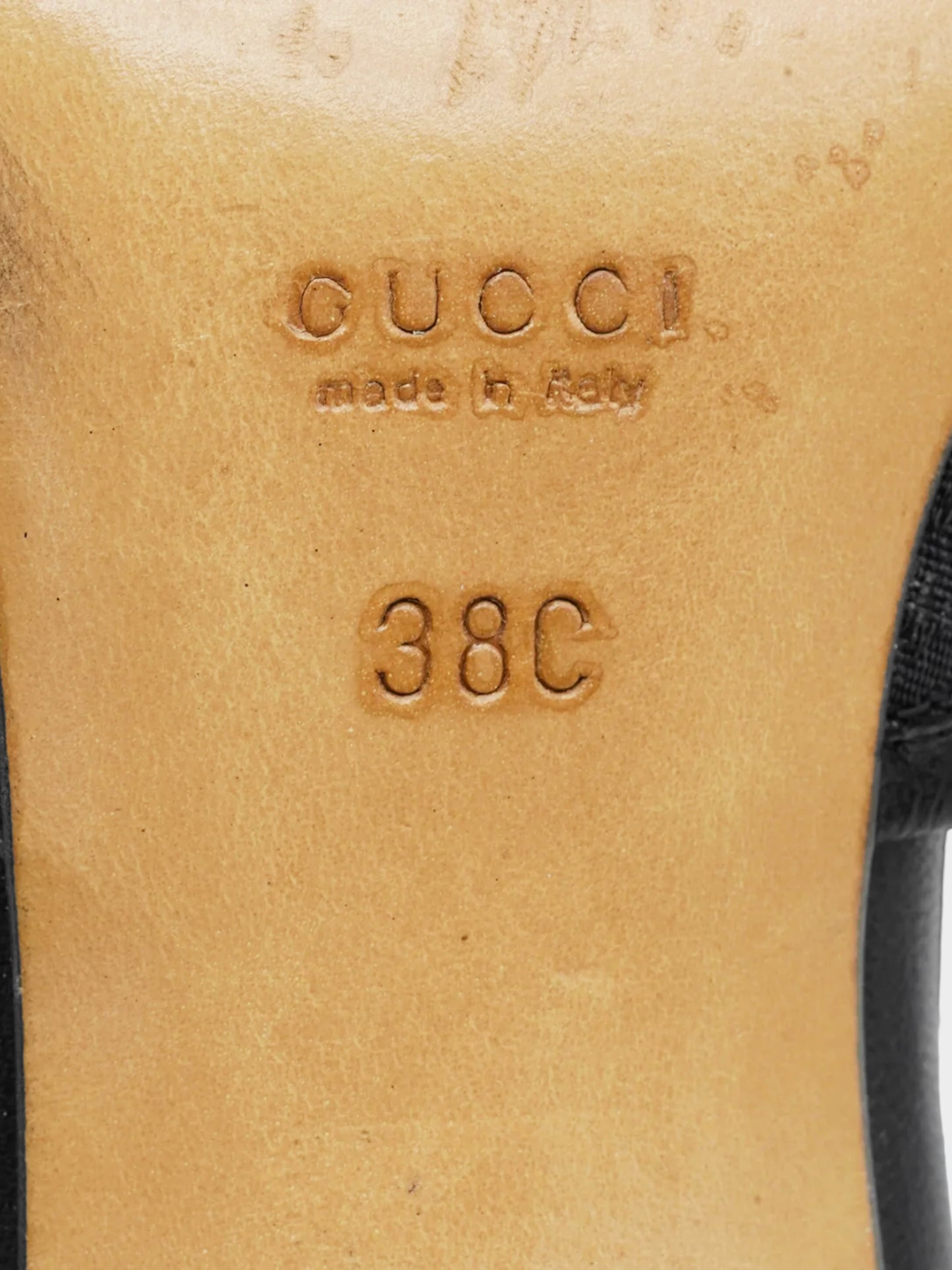 Gucci 2000s Black GG Horsebit Canvas Mules
