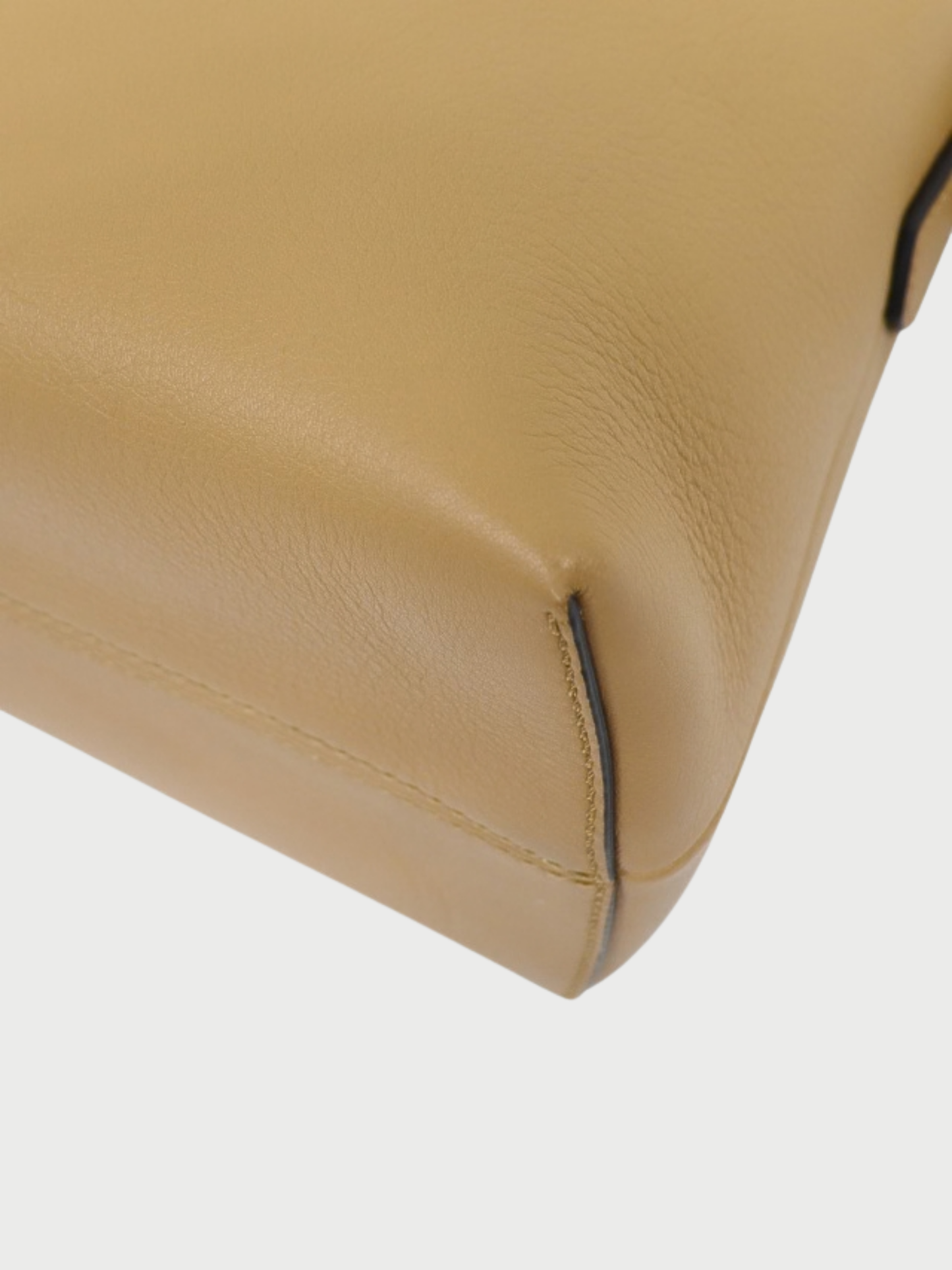 Fendi 2010s Beige Brown White Leather By The Way Medium Bag
