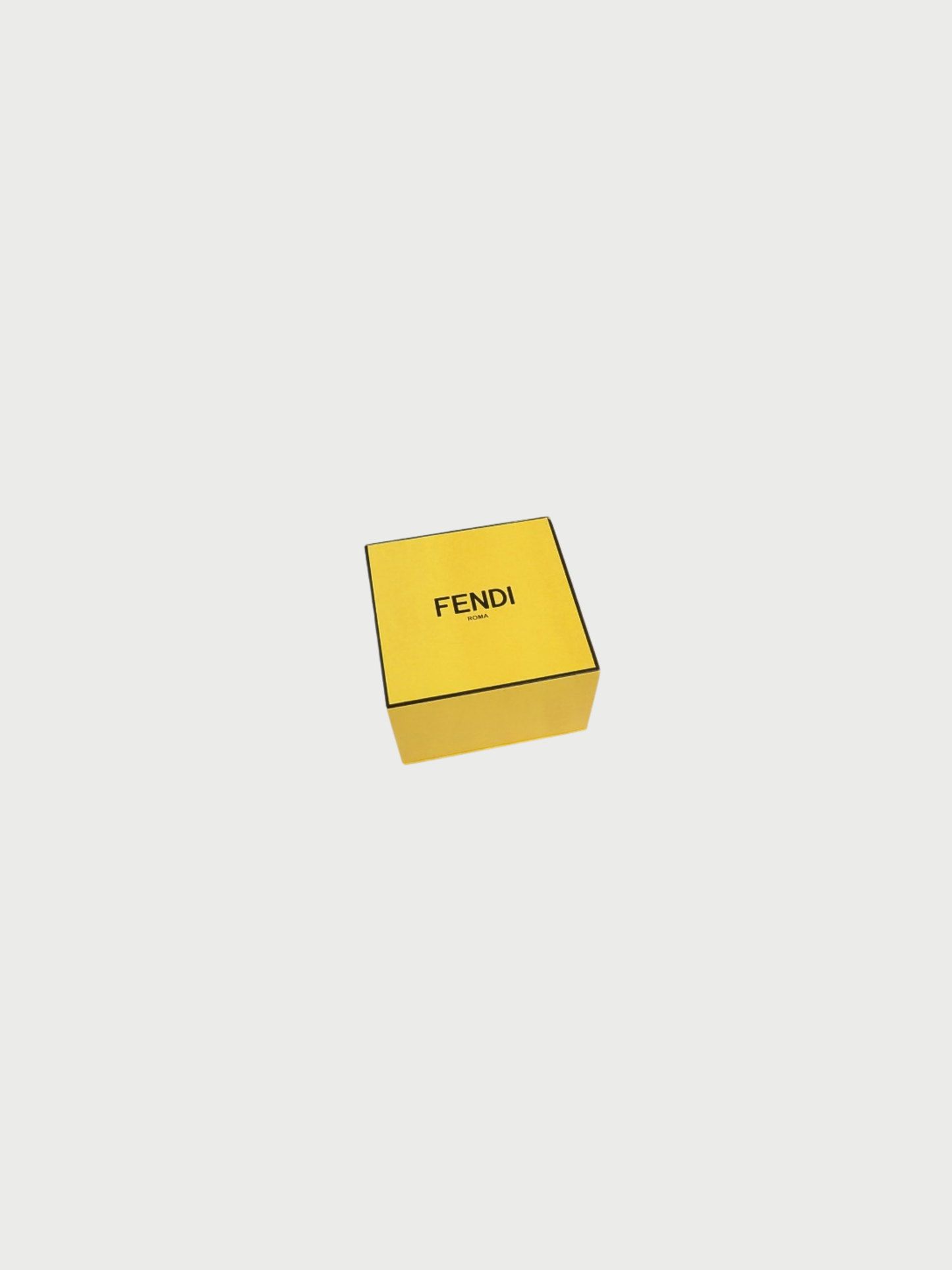 Fendi 2020s Gold Plated Metal Filo Earrings