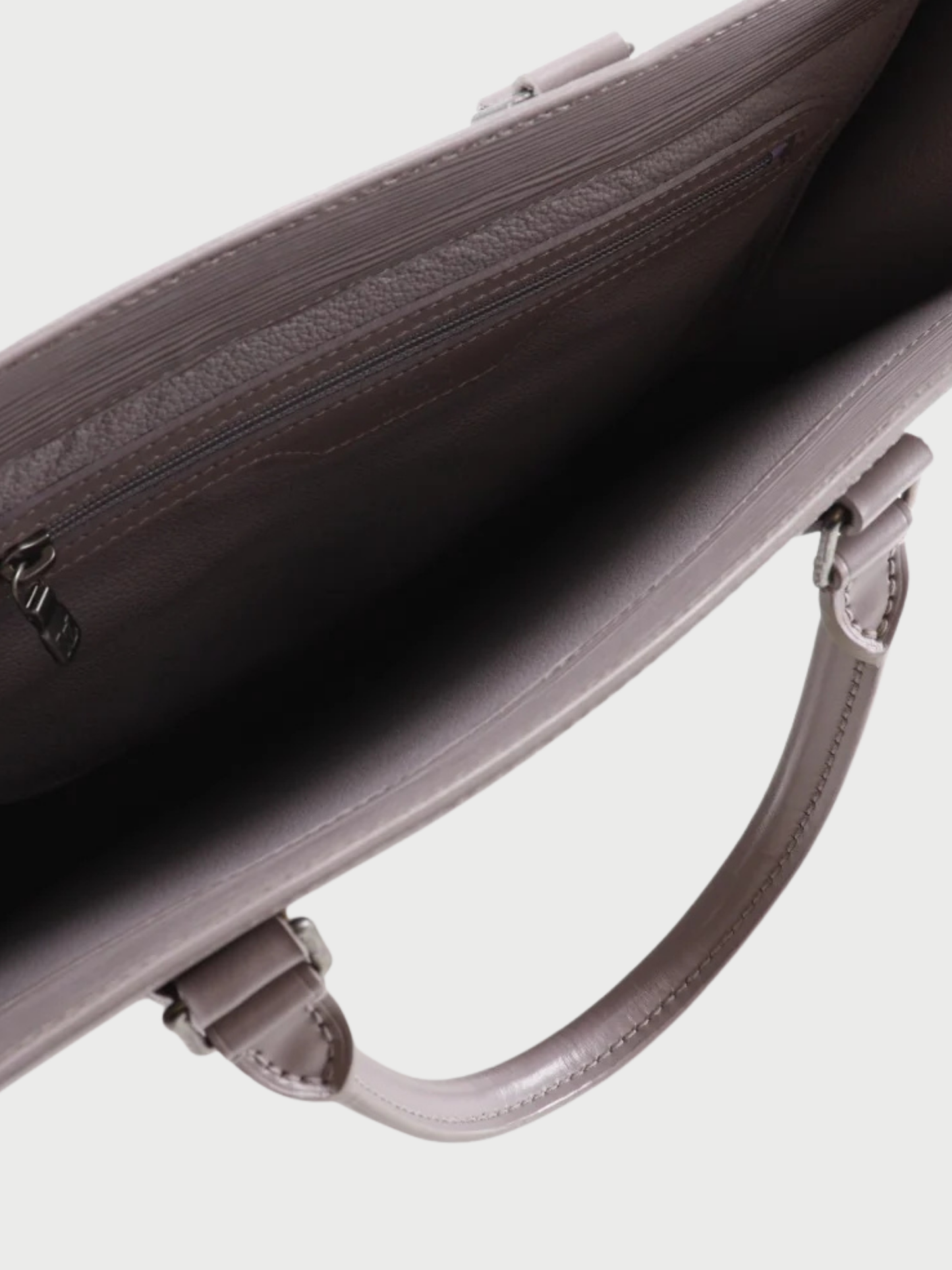 Louis Vuitton 2001 Lilac Epi Leather Sac Plat Handbag