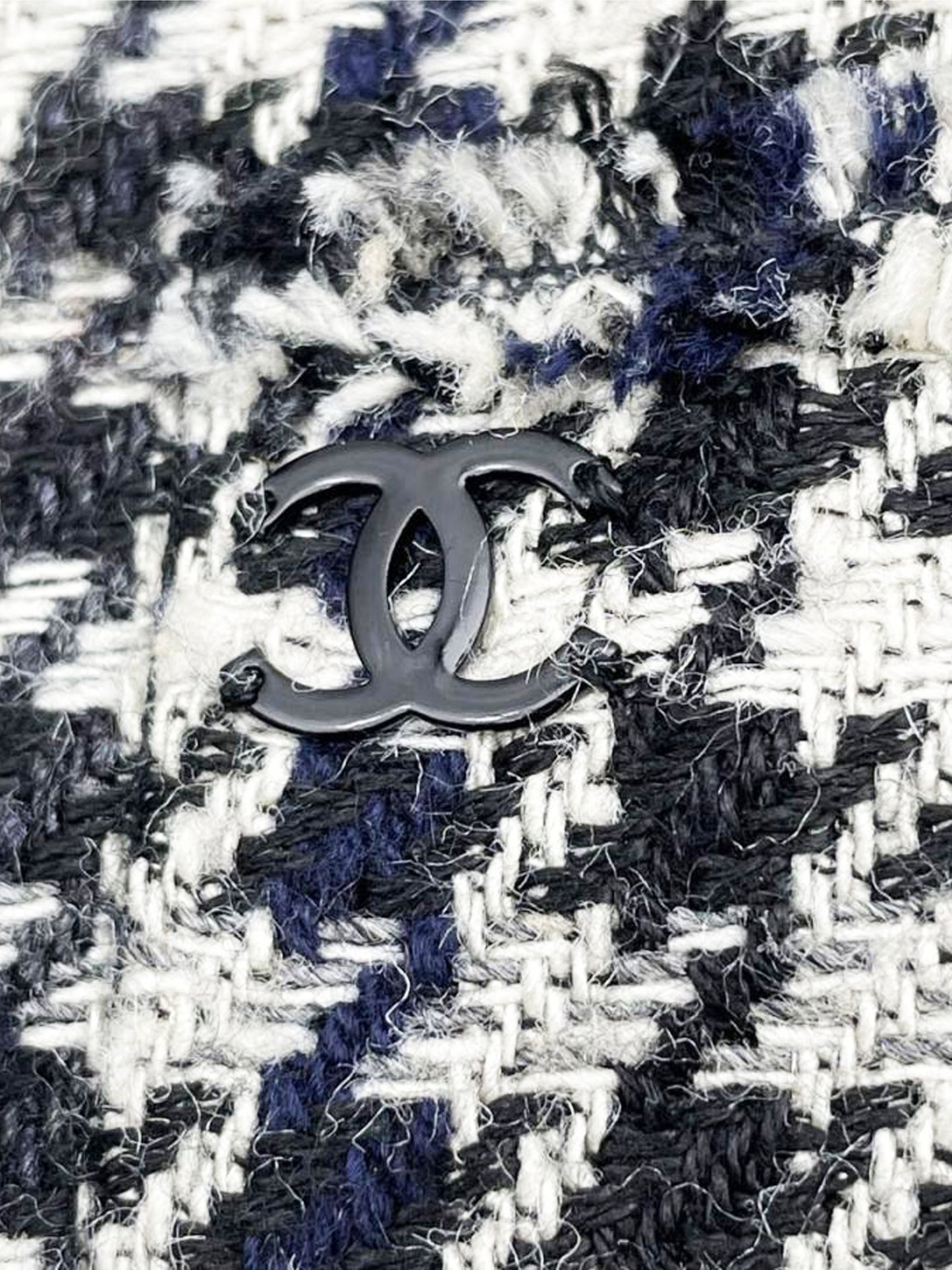 Chanel SS 2007 Houndstooth Tweed Set