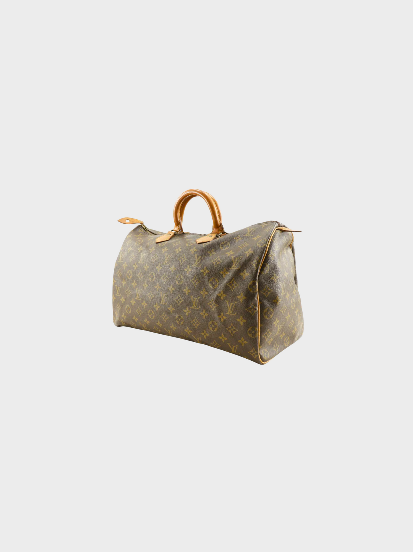 Louis Vuitton 2000s Brown Monogram Speedy 40 Duffle Bag