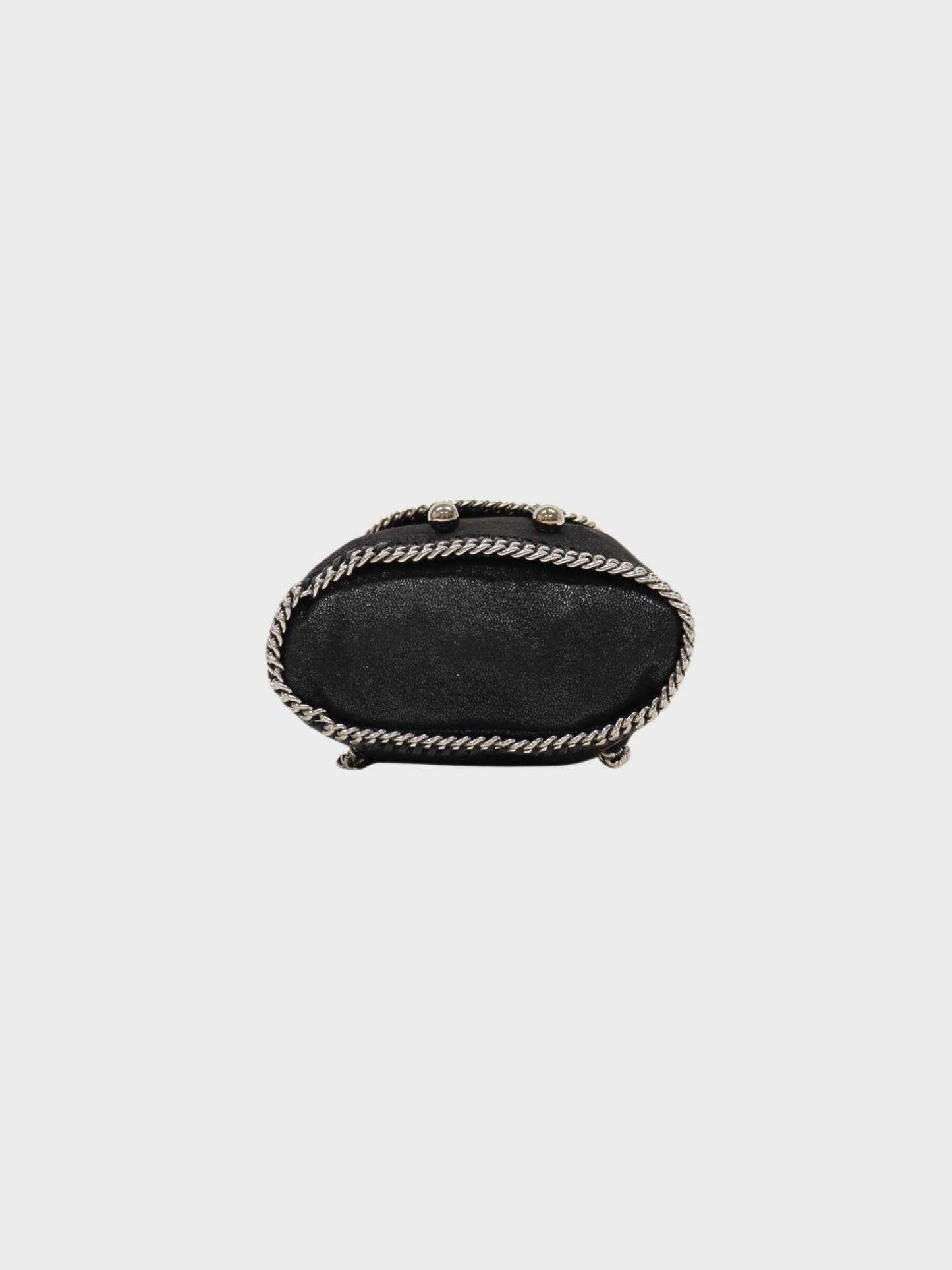 Stella McCartney 2017 Black Vegetarian Leather Falabella Backpack