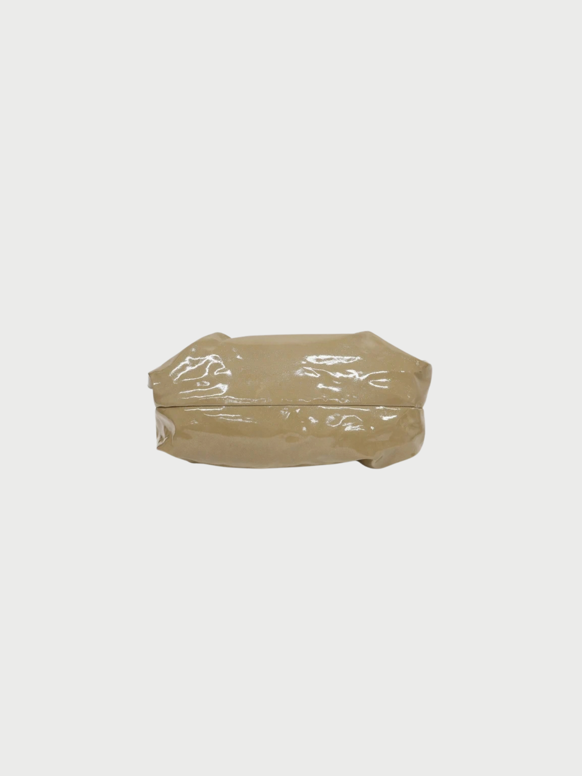 Loewe 2000s Beige Patent Leather Nappa Aire Bag