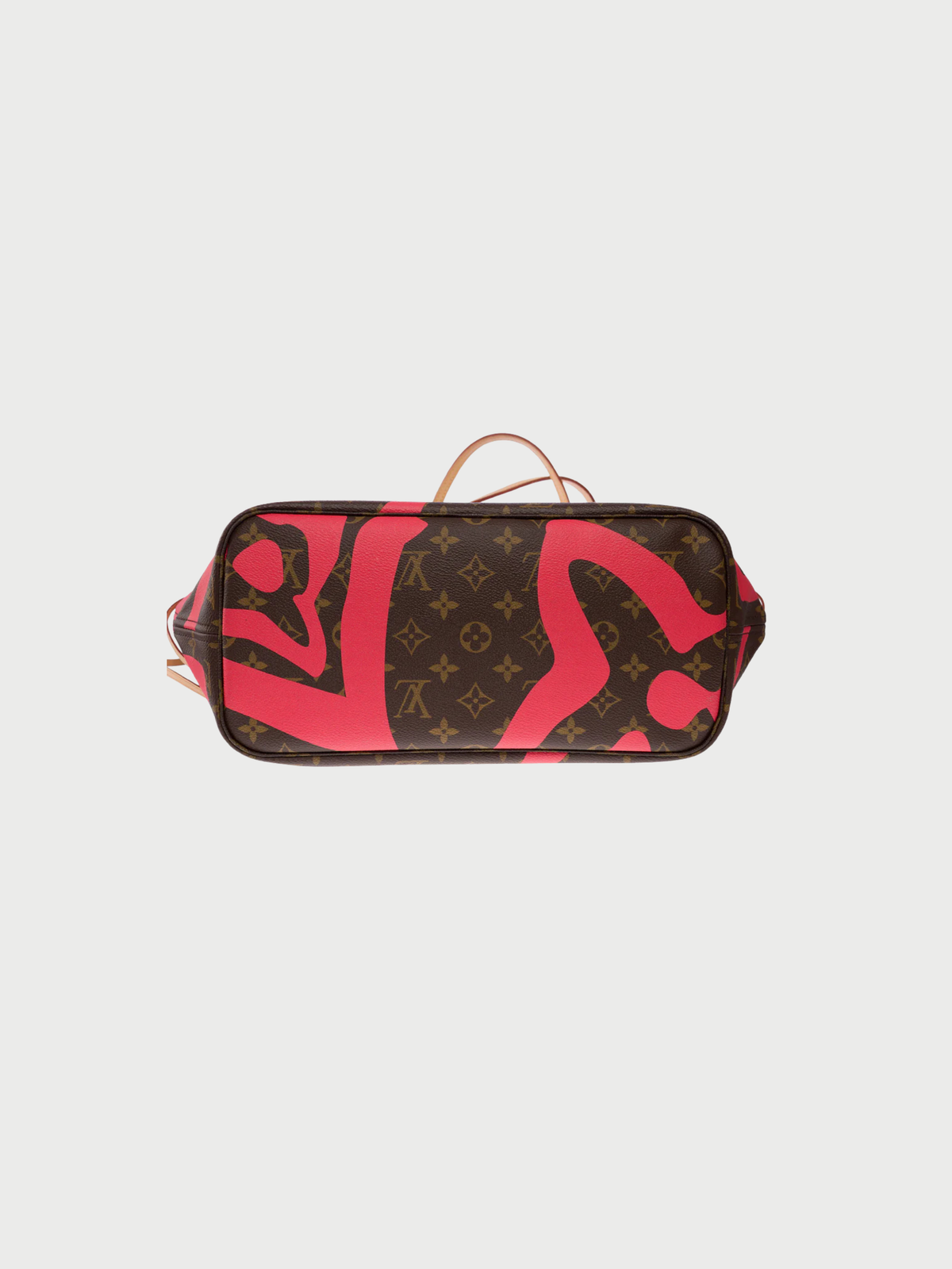 Louis Vuitton 2015 Brown Monogram Canvas Neverfull MM Saint Tropez Tote