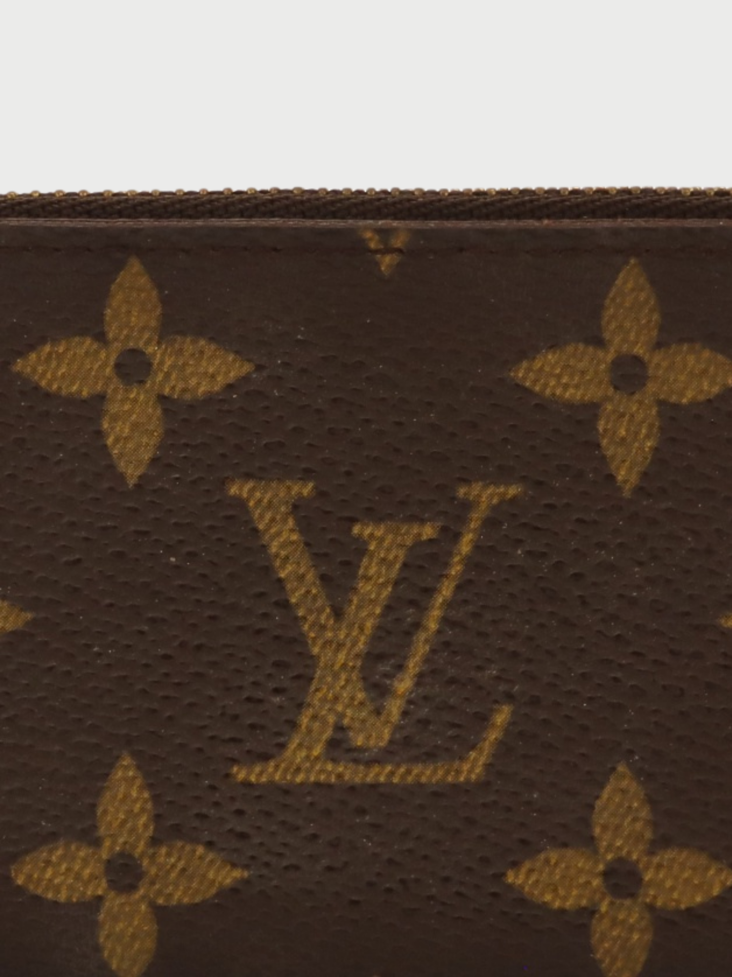 Louis Vuitton 1990s Brown Monogram Canvas Pochette Clés
