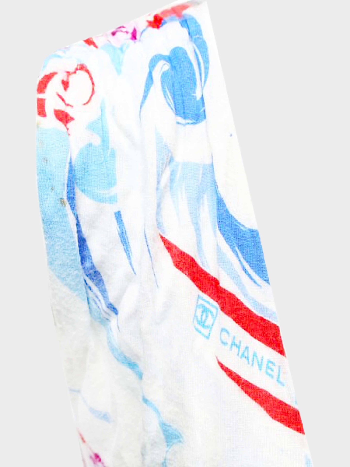 Chanel SS 2006 Sports Line Surf Print Viscose Dress