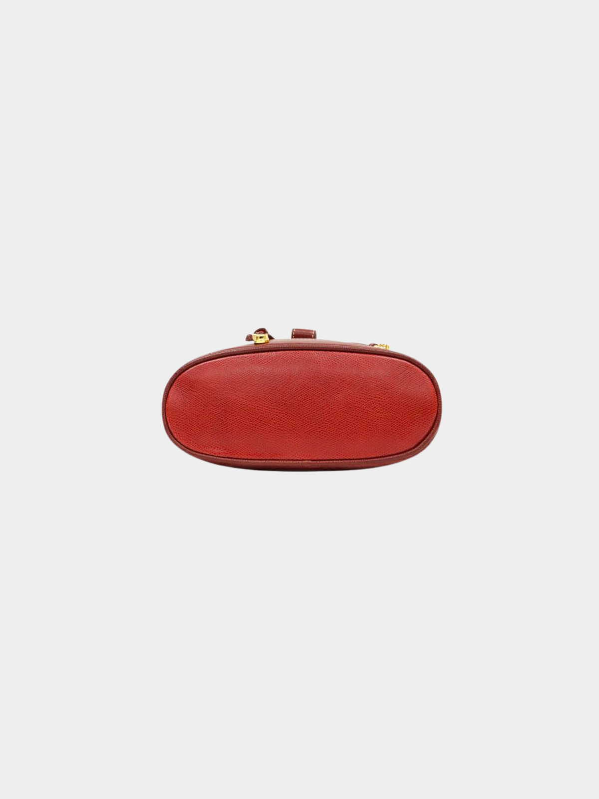 Loewe 2000s Bordeaux Anagram Leather 2-Way Bag