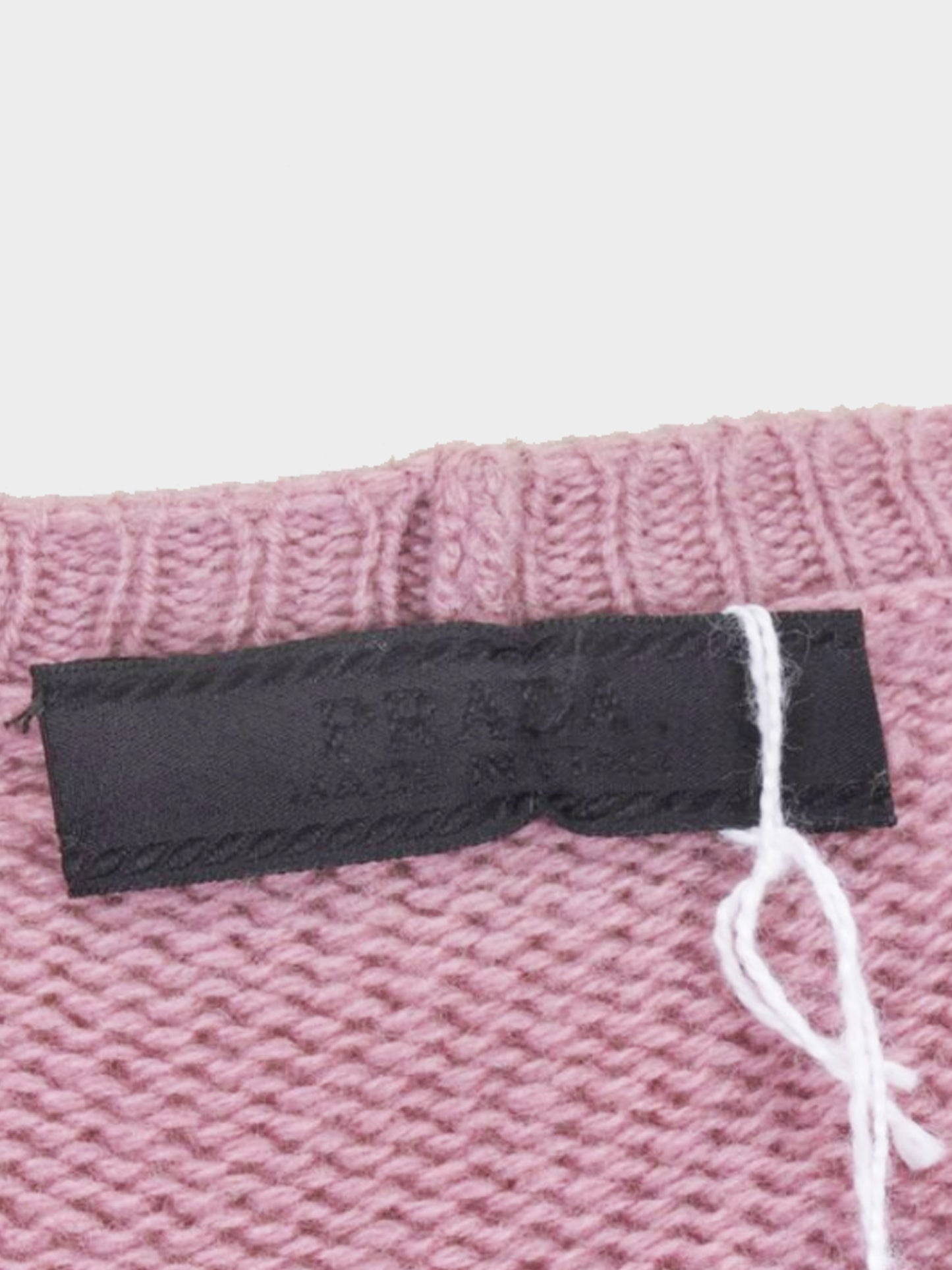Prada 2000s Pink Cashmere Knitted Cardigan