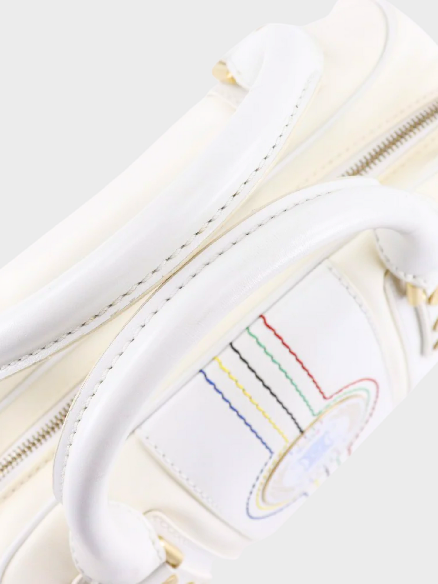 Celine 2004 Athens Olympics Limited Edition White Mini Boston Bag