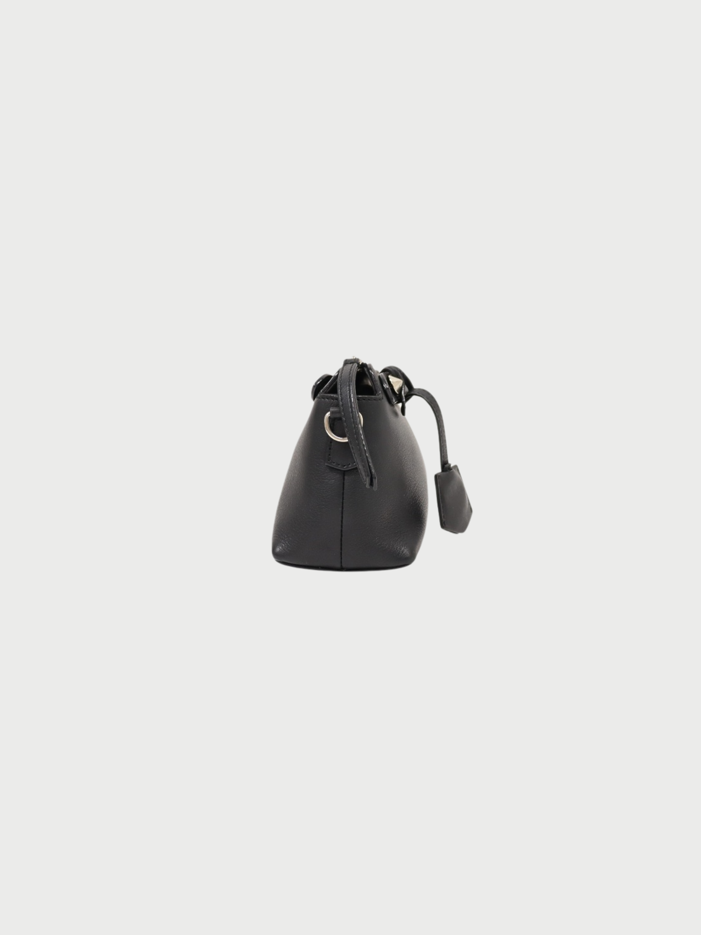 Fendi 2010s Black Leather By The Way Small Bag