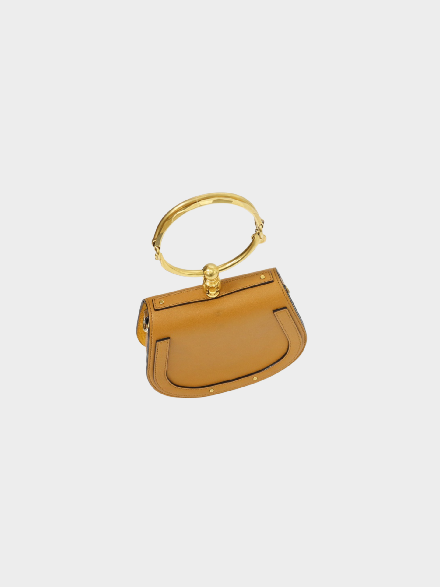 Chloé 2010s Brown Leather Suede Nile 2-Way Bag