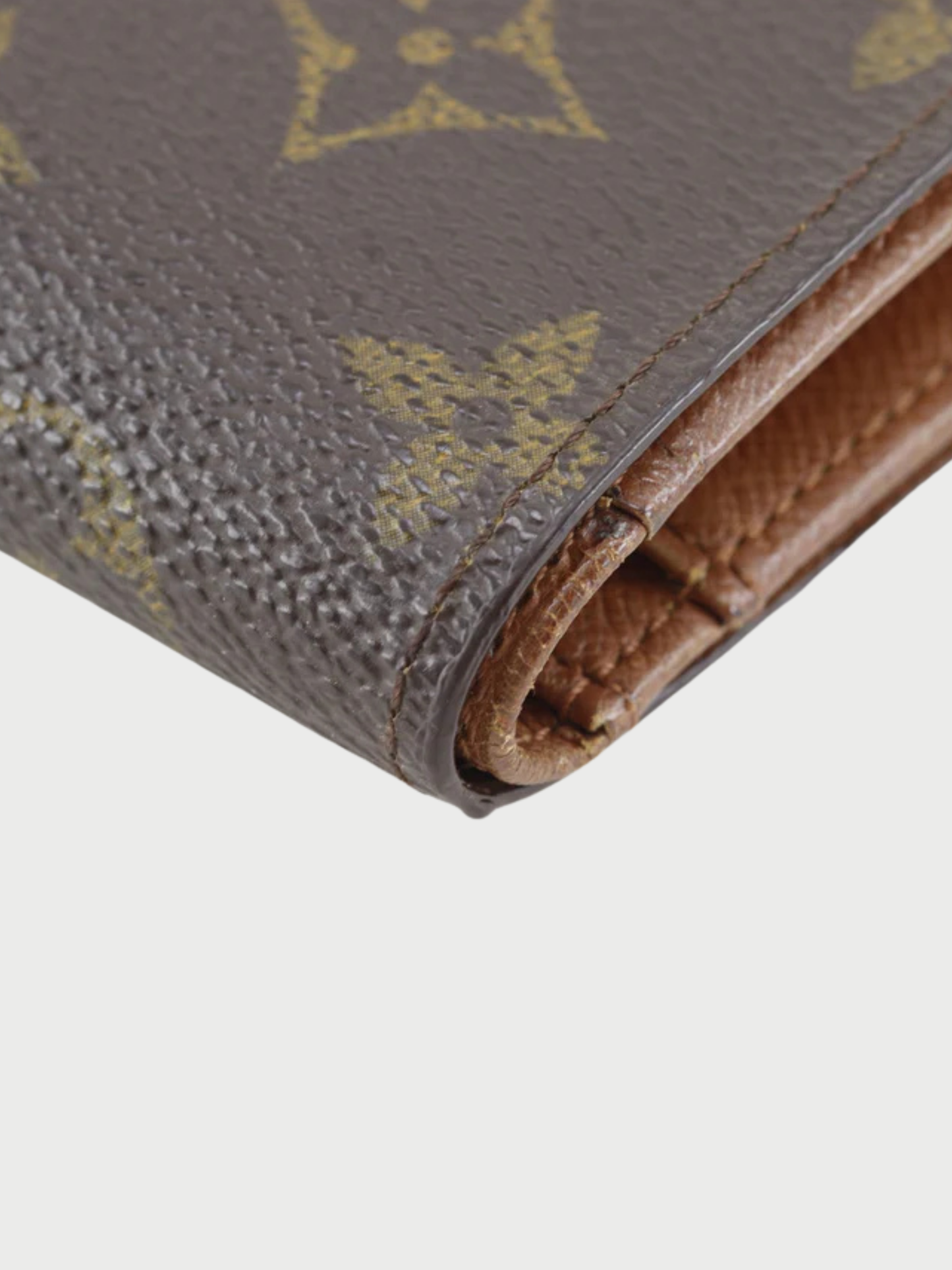 Louis Vuitton 1990s Brown Monogram Canvas Portefeuille Viennois Bi-Fold Wallet
