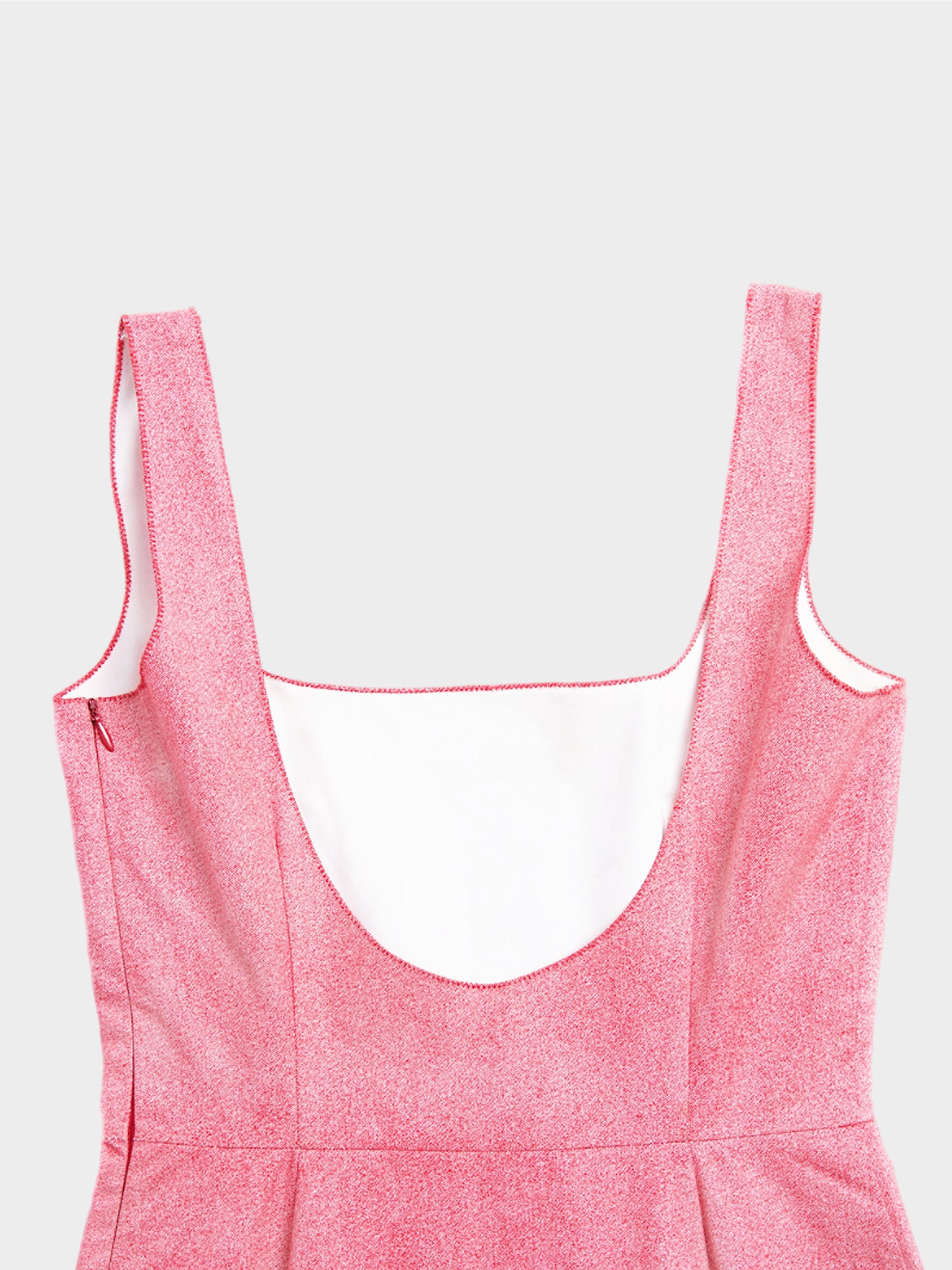 Miu Miu SS 1998 Pink Square Neck Dress