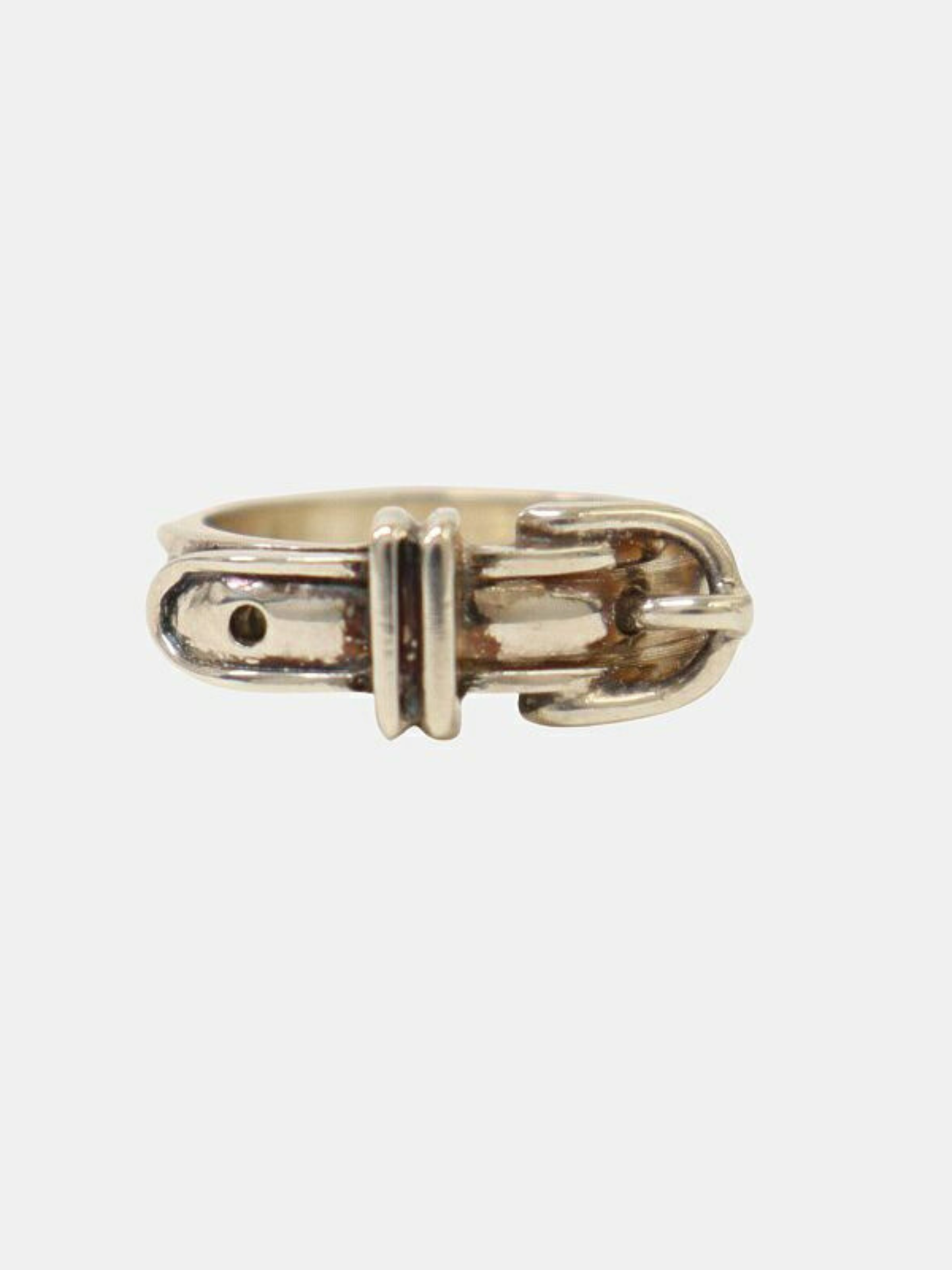 Hermès 2000s Silver 925 Ceinture Ring