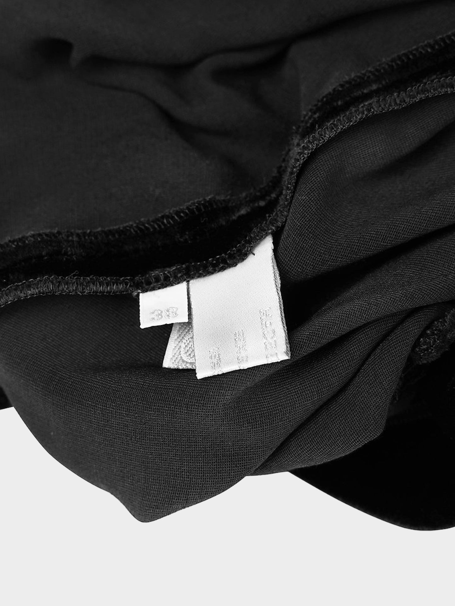 Miu Miu FW 1999 Black Velvet Top