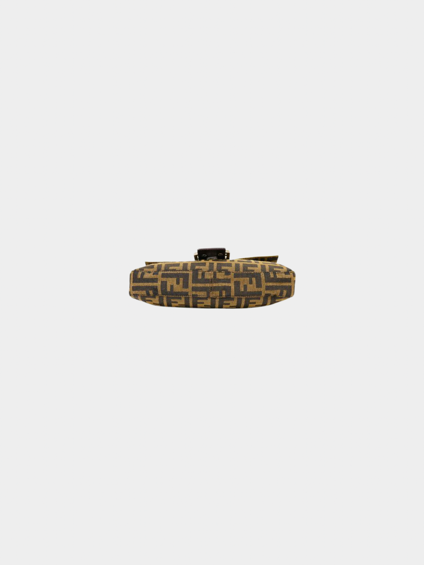 Fendi 2000s Brown Zucca Mamma Baguette