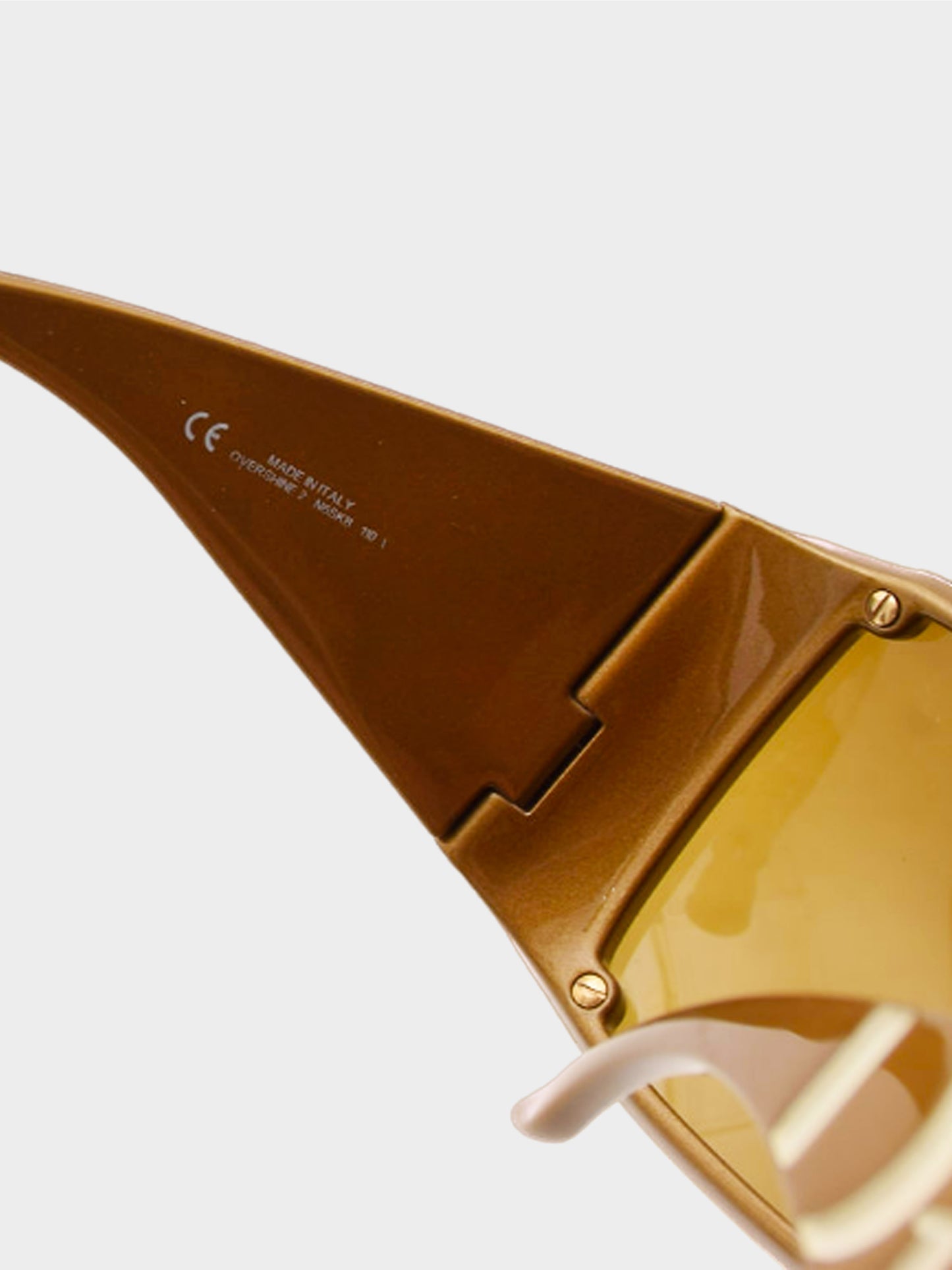 Christian Dior 2000s Gold Overshine 2 Sunglasses