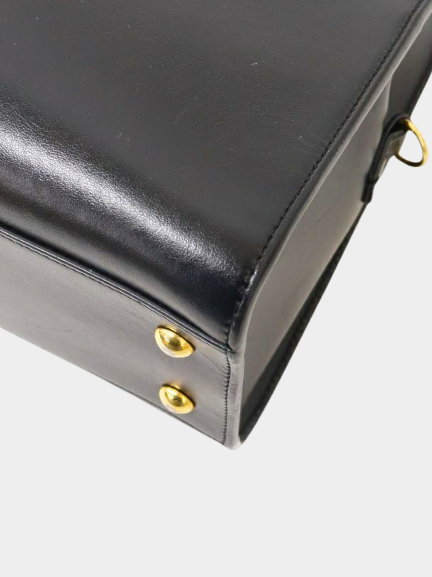 Yves Saint Laurent 2010s Black Baby Cabas Bag