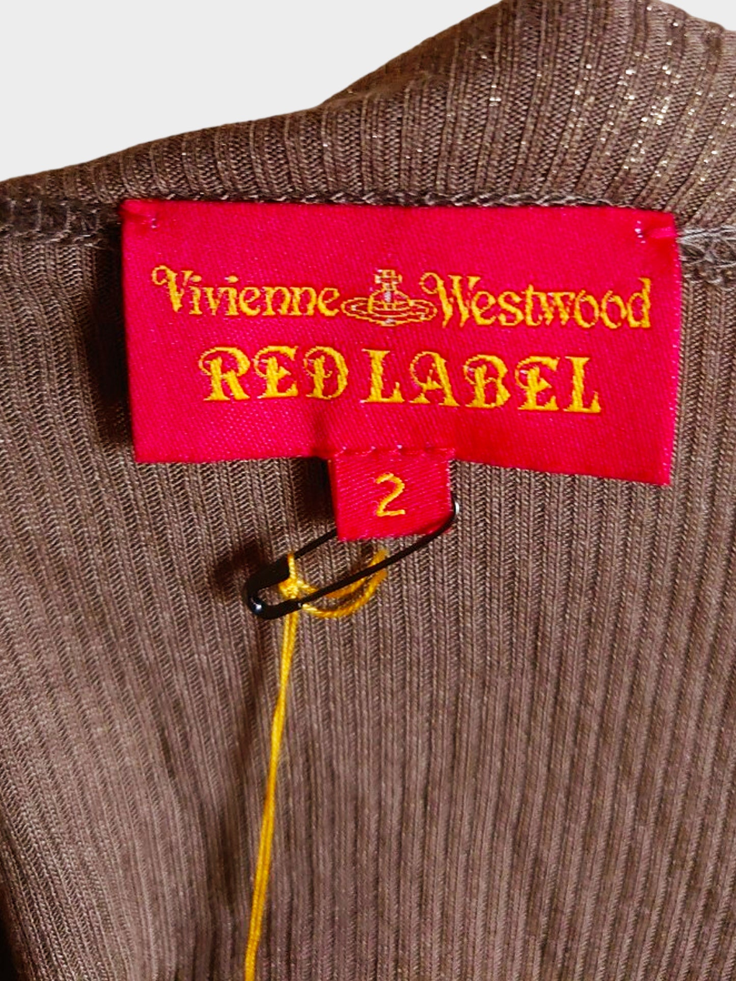 Vivienne Westwood Red Label 2000s Brown Glitter Blazer