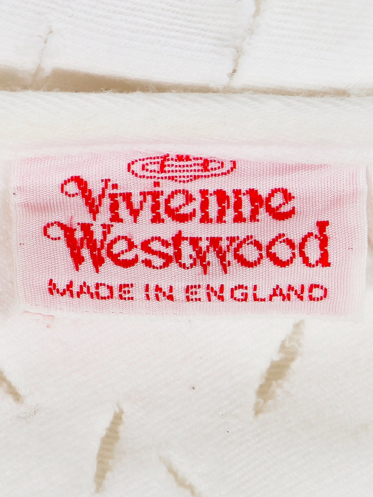 Vivienne Westwood SS 1991 White Polycotton Fitted Long Dress