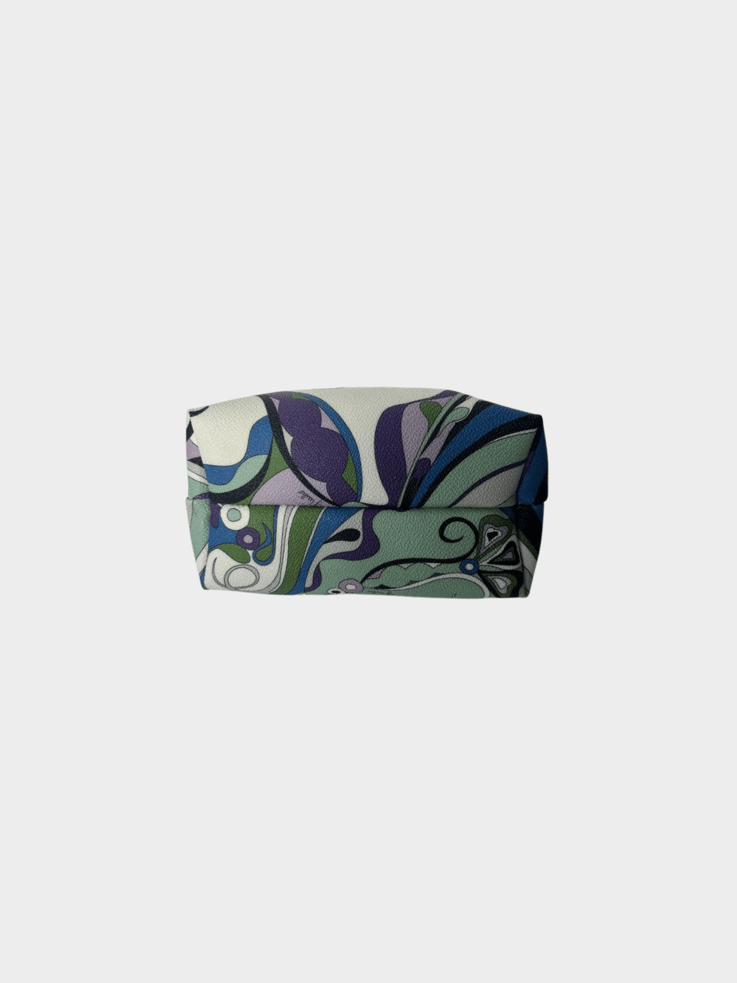 Emilio Pucci 2000s Printed Leather Mini Bag