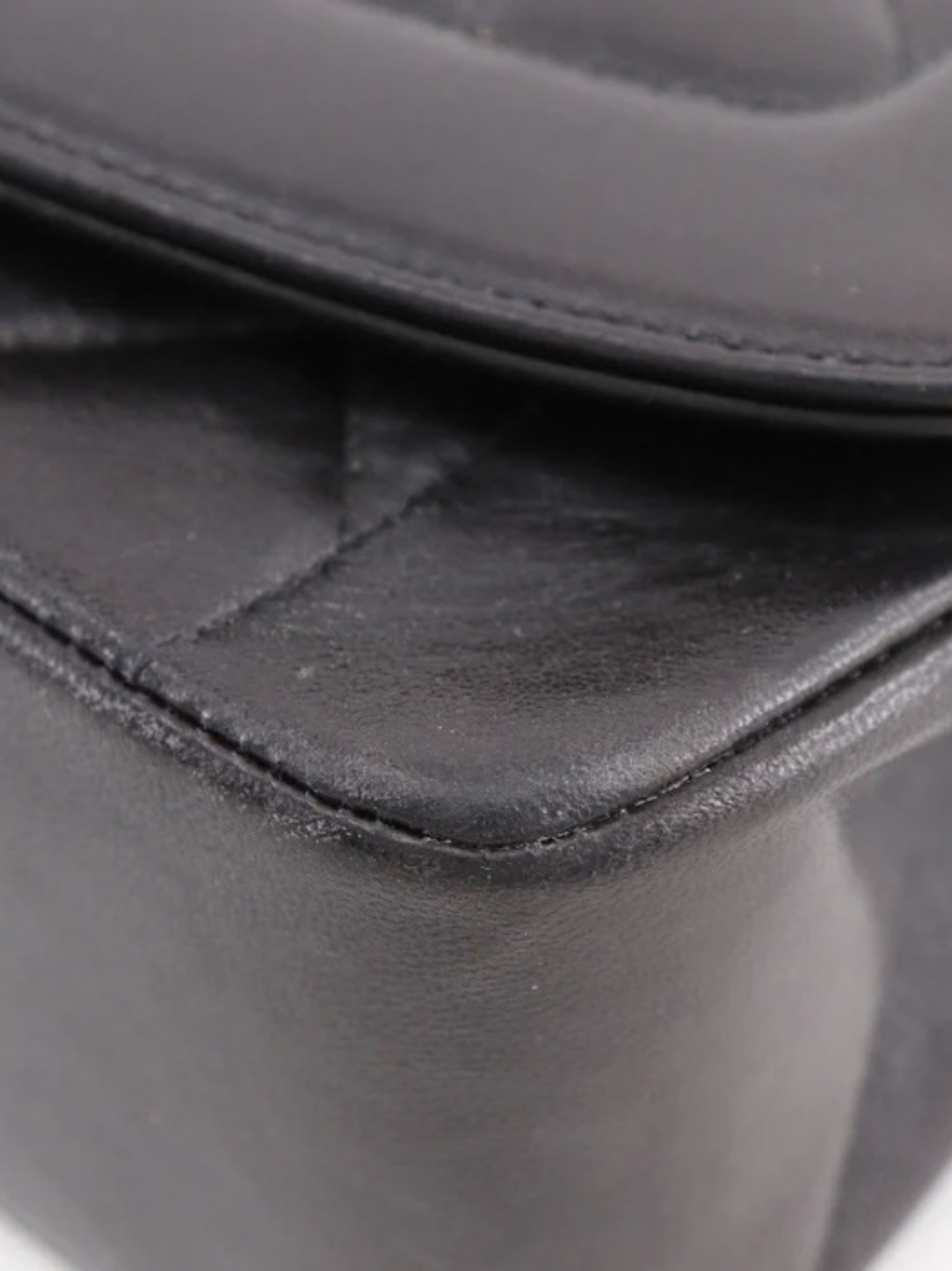 Chanel 1991–1994 Black Lambskin Diana Matelassé Shoulder Bag