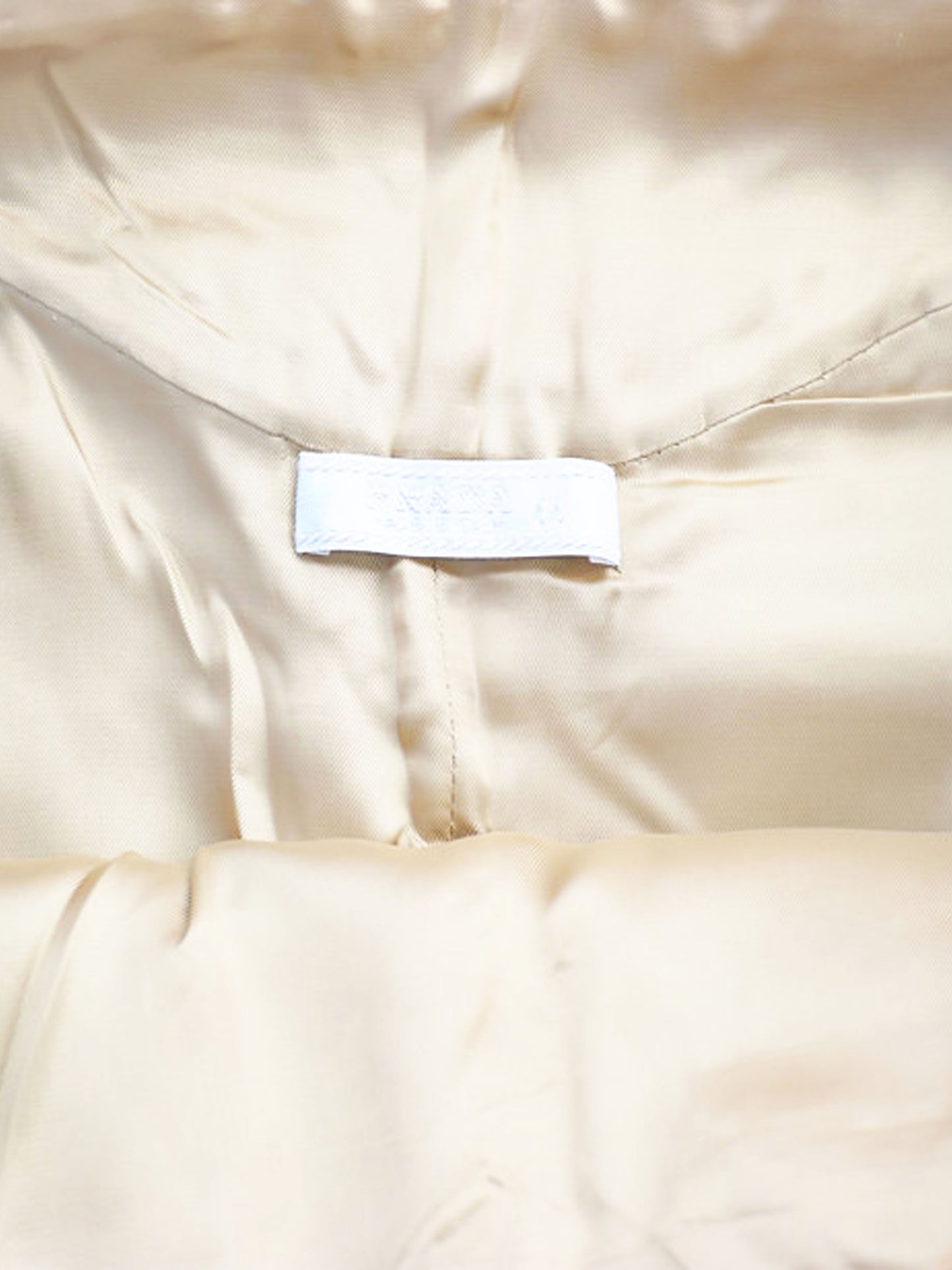 Prada SS 1999 Beige Mini Skirt