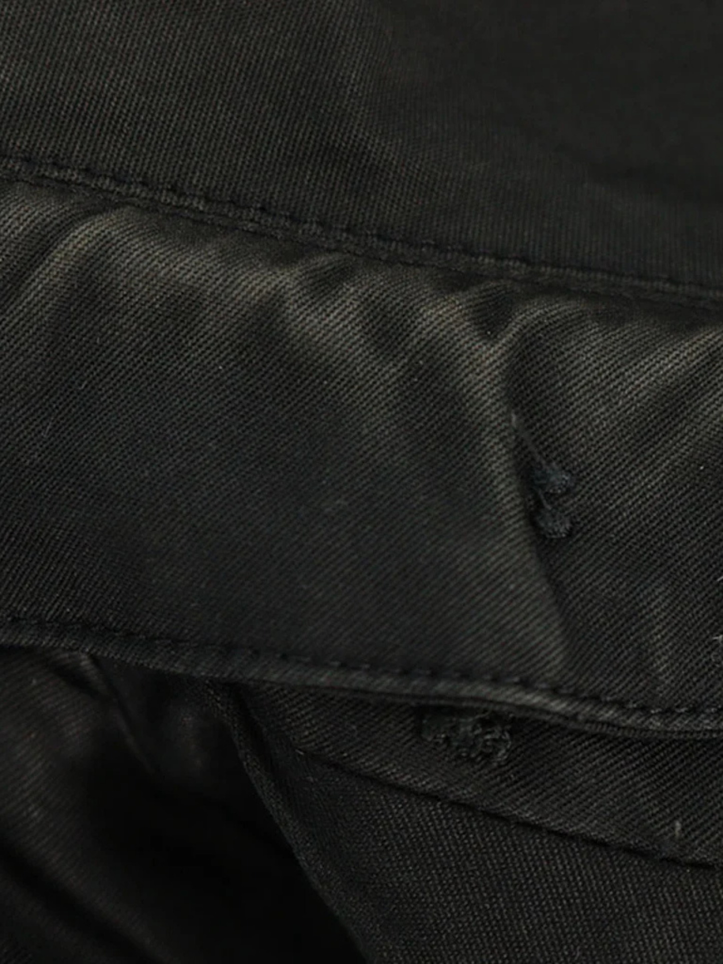 Maison Martin Margiela 2004 Dark Navy Cotton Coat