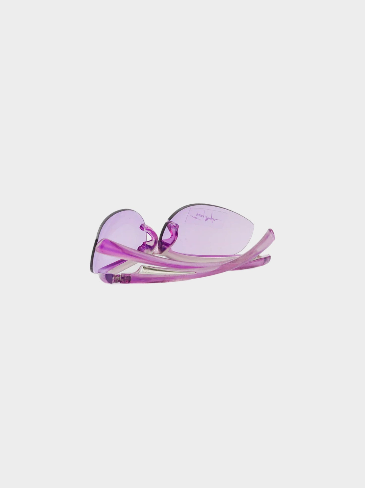 Thierry Mugler FW 2001 Purple Acetate Sunglasses
