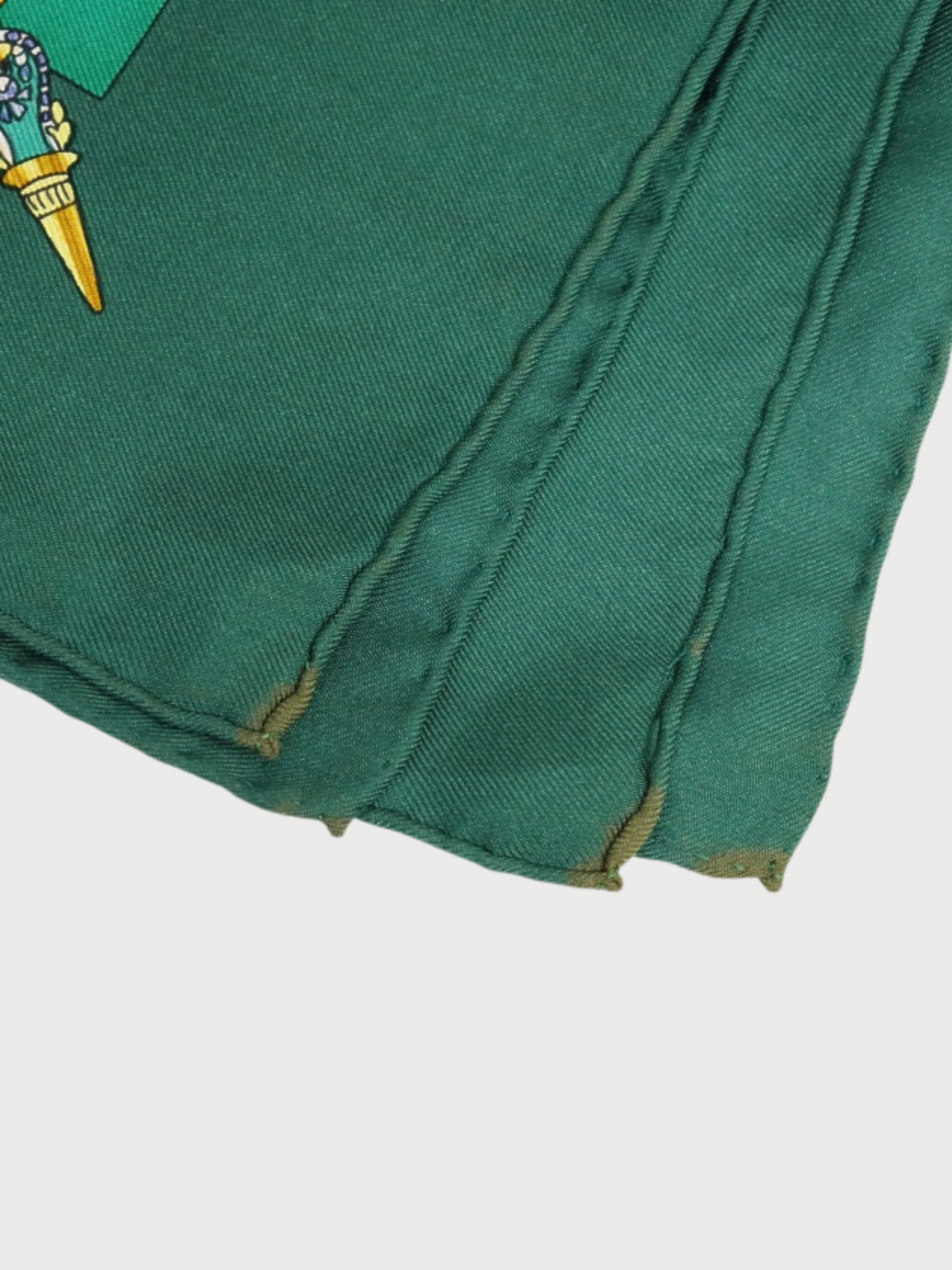 Hermès 2000s Multicolor Silk Carré 90 Scarf