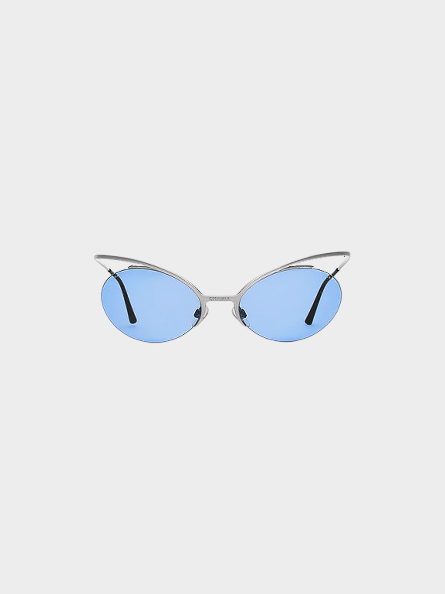 Chanel by Karl Lagerfeld SS 2000 Iconic Futuristic Sunglasses