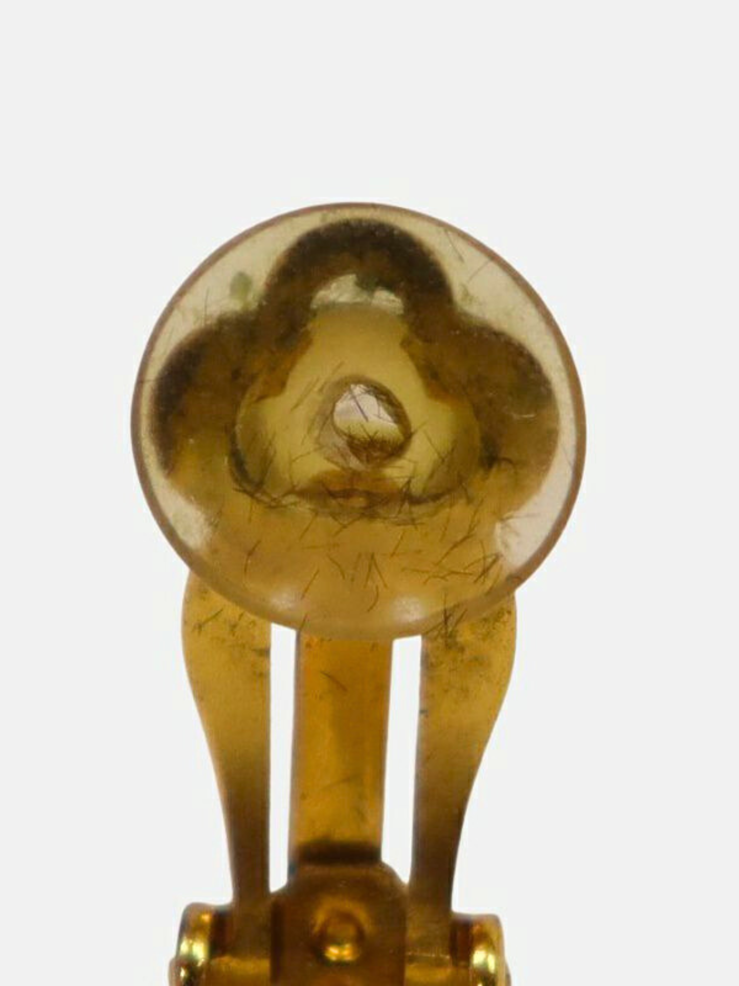 Chanel 2000s Black Gold Coco Star Earrings