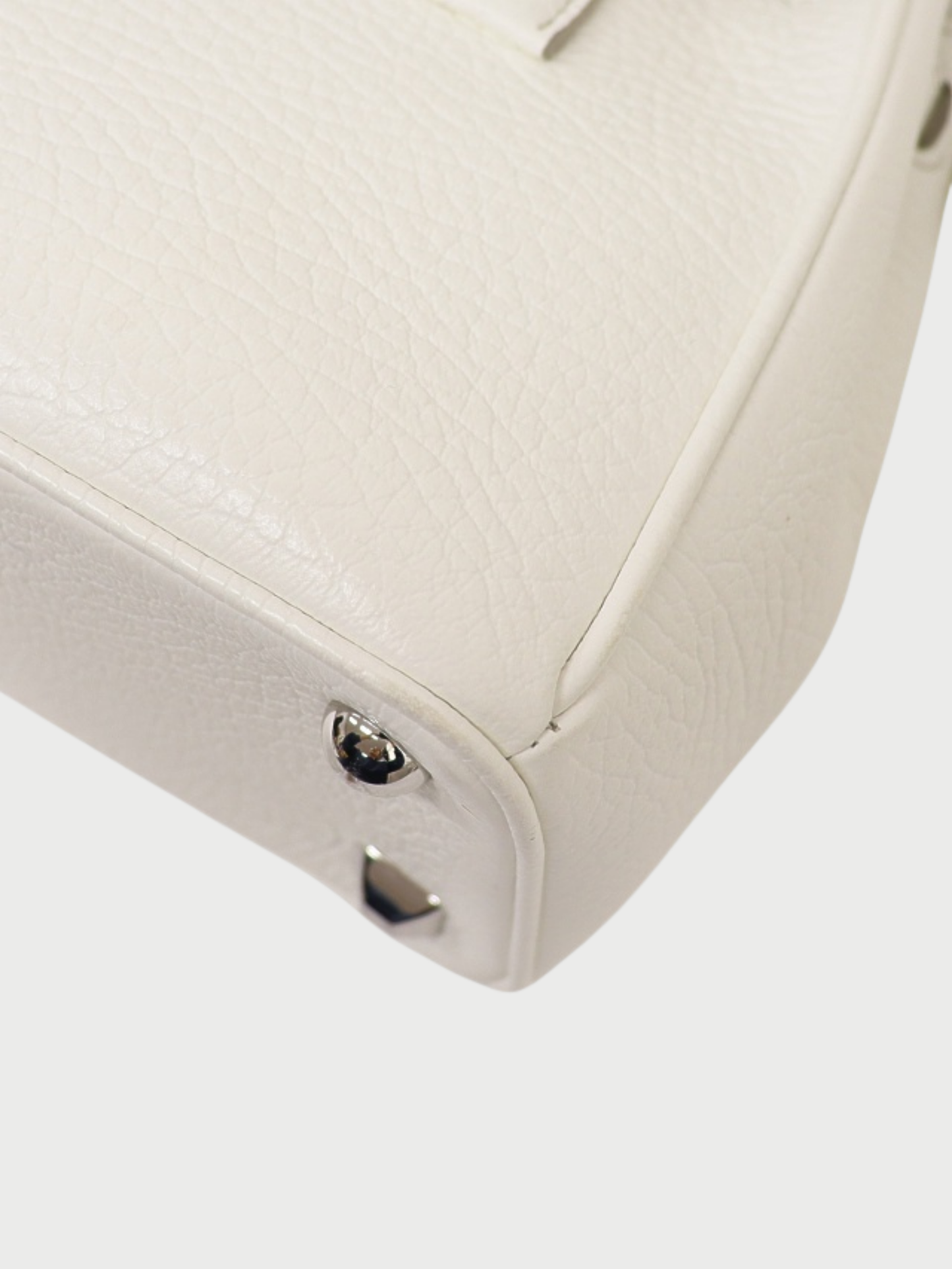 Maison Margiela SS 2016 White Leather 5AC Bag