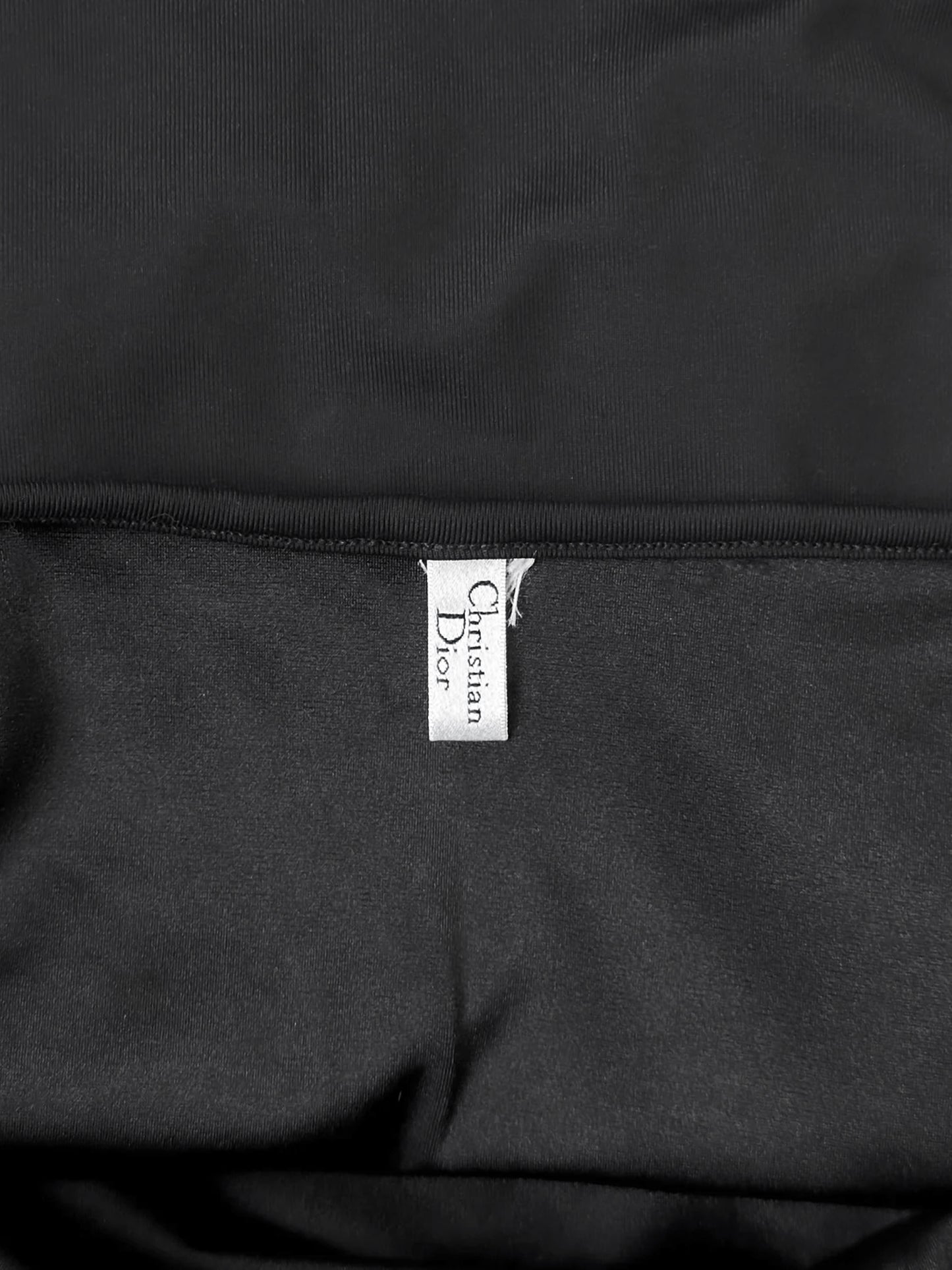 Christian Dior by John Galliano 2000s Black Dior Charm Swimsuit