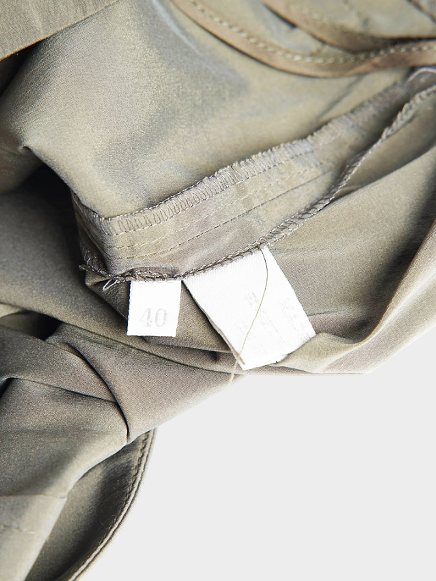 Miu Miu SS 1998 Grey Hooded Top and Shorts Set