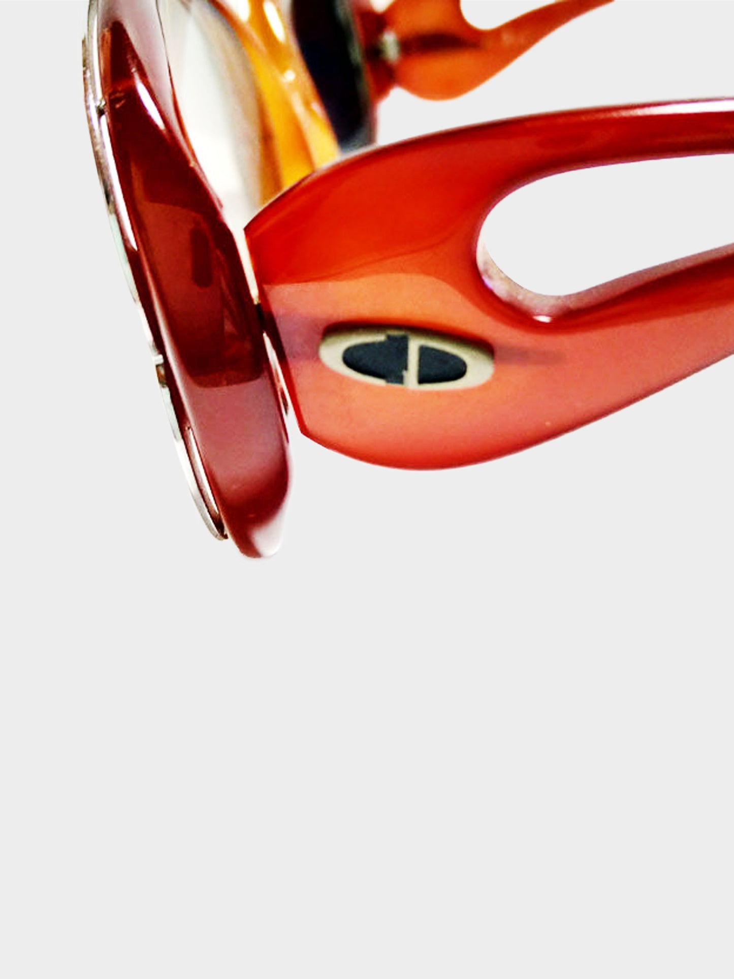 Christian Dior 1990s Rare Amber Prescription Sunglasses
