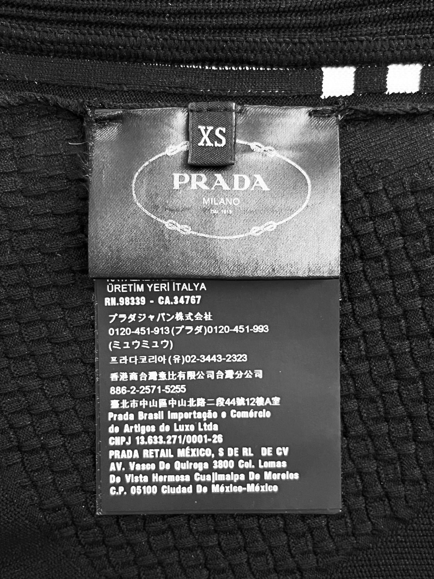Prada Sport 2020 Black Tank Top