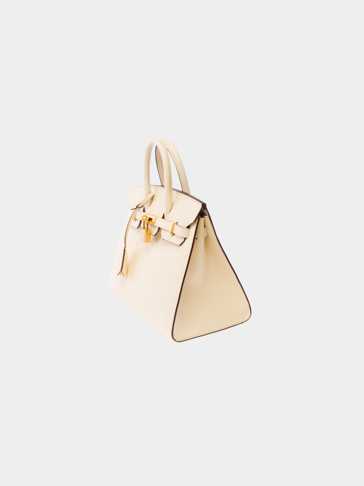 Hermès 2020s Beige Epsom Birkin 25 Sellier Bag