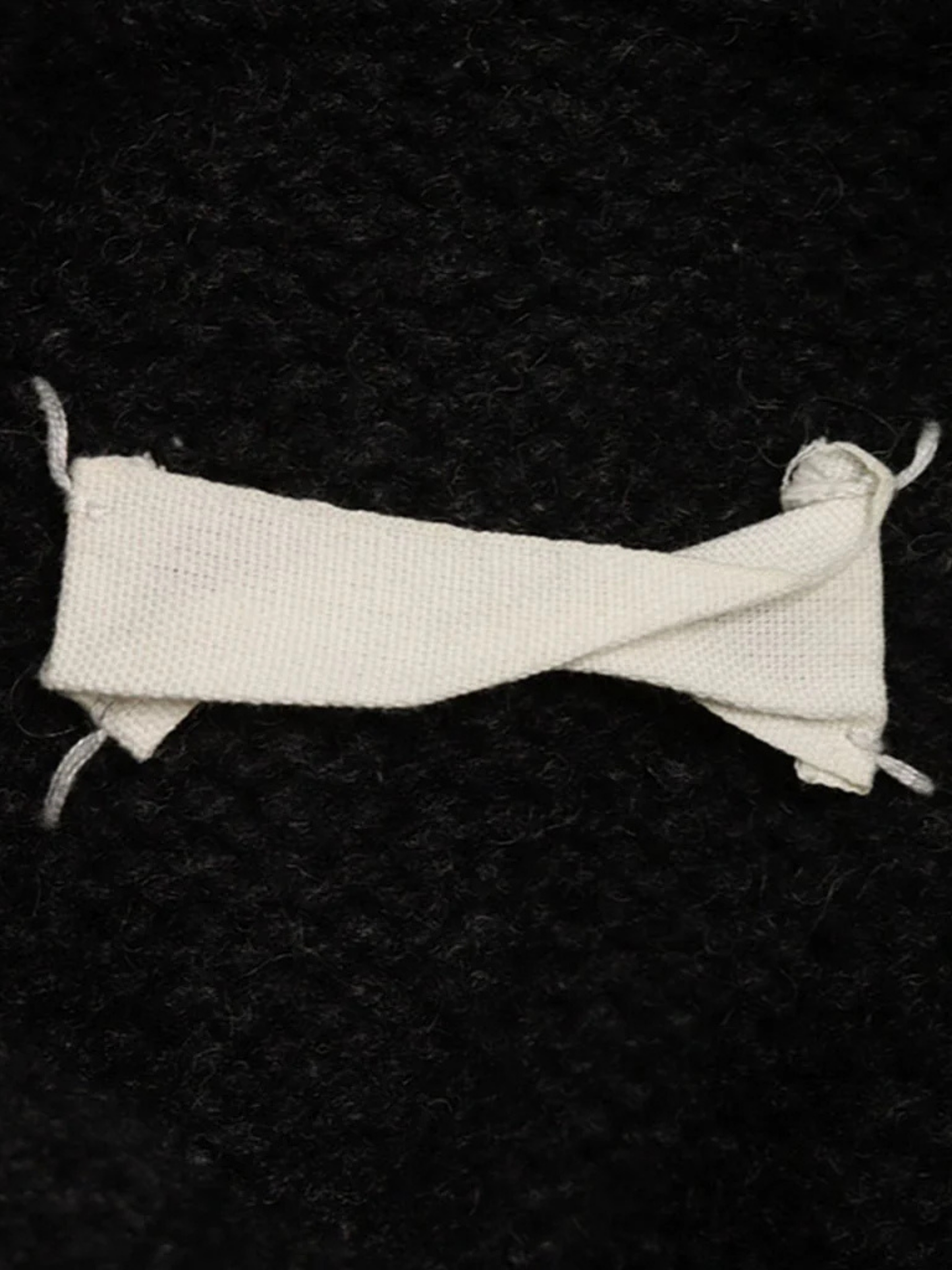 Maison Martin Margiela FW 1997 Gray Wool Cropped Knit