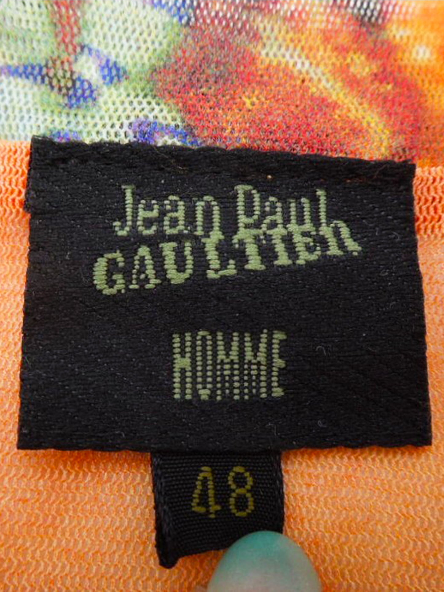 Jean Paul Gaultier 1990s Men's Homme Rare Summer Mesh Top