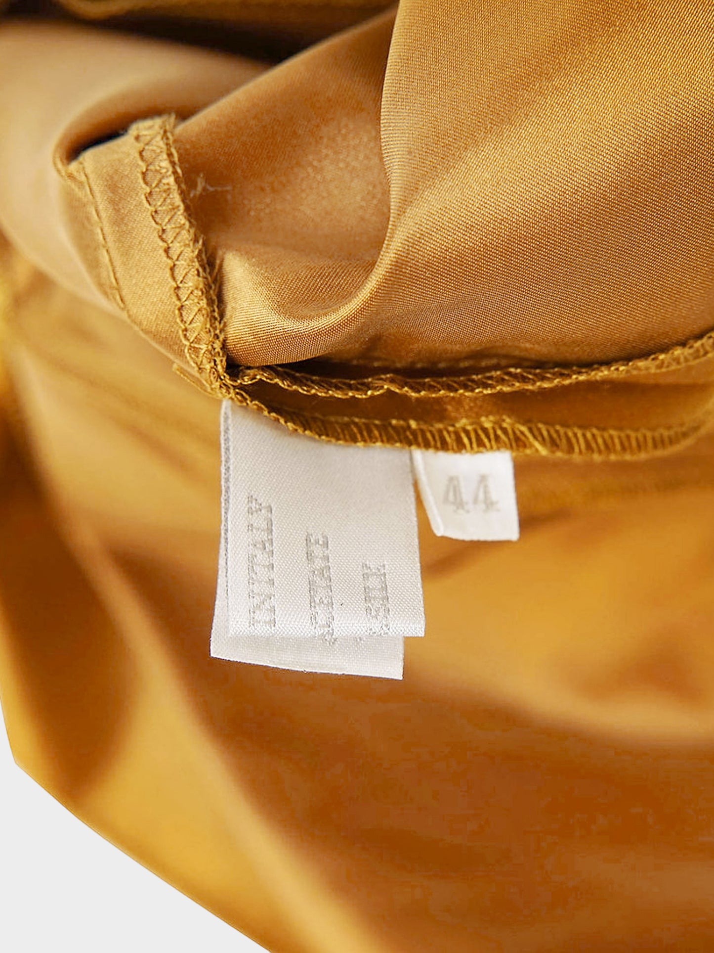 Miu Miu SS 1998 Gold Silk Satin Corset