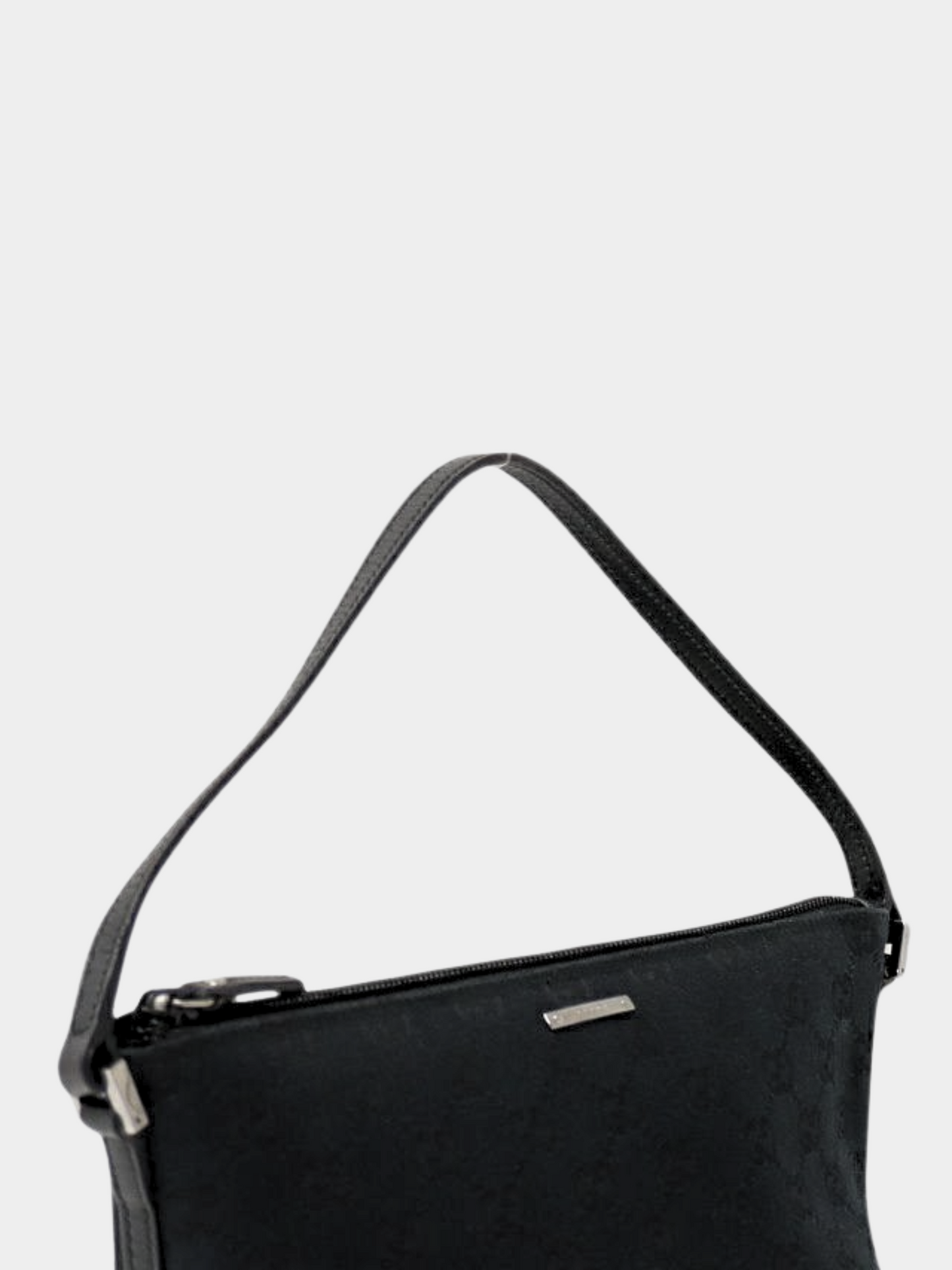 Gucci 2000s Black Monogram Handbag