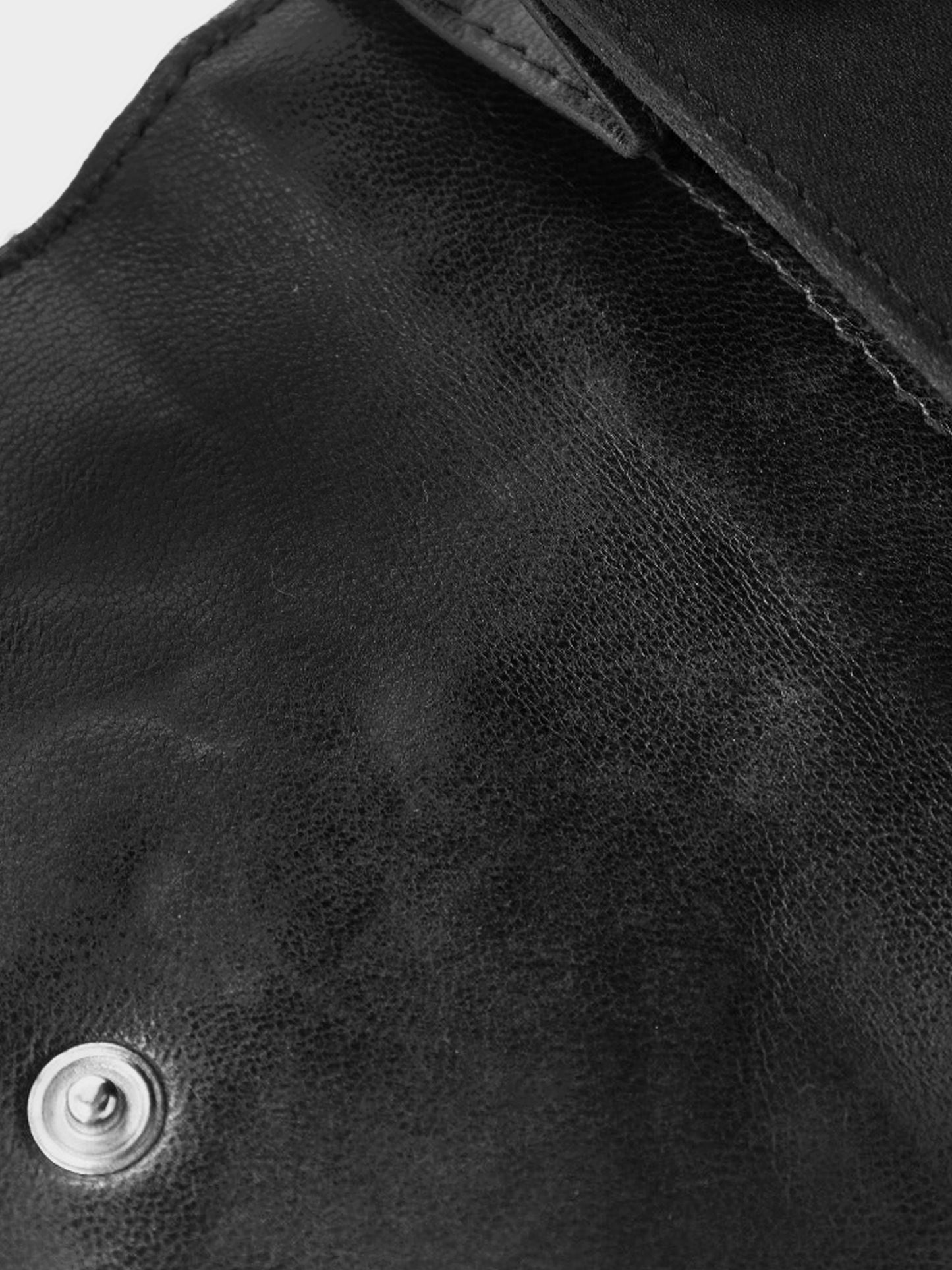 Chanel 2006-2008 Black Patent Leather Chanel Icons Tri-fold Wallet